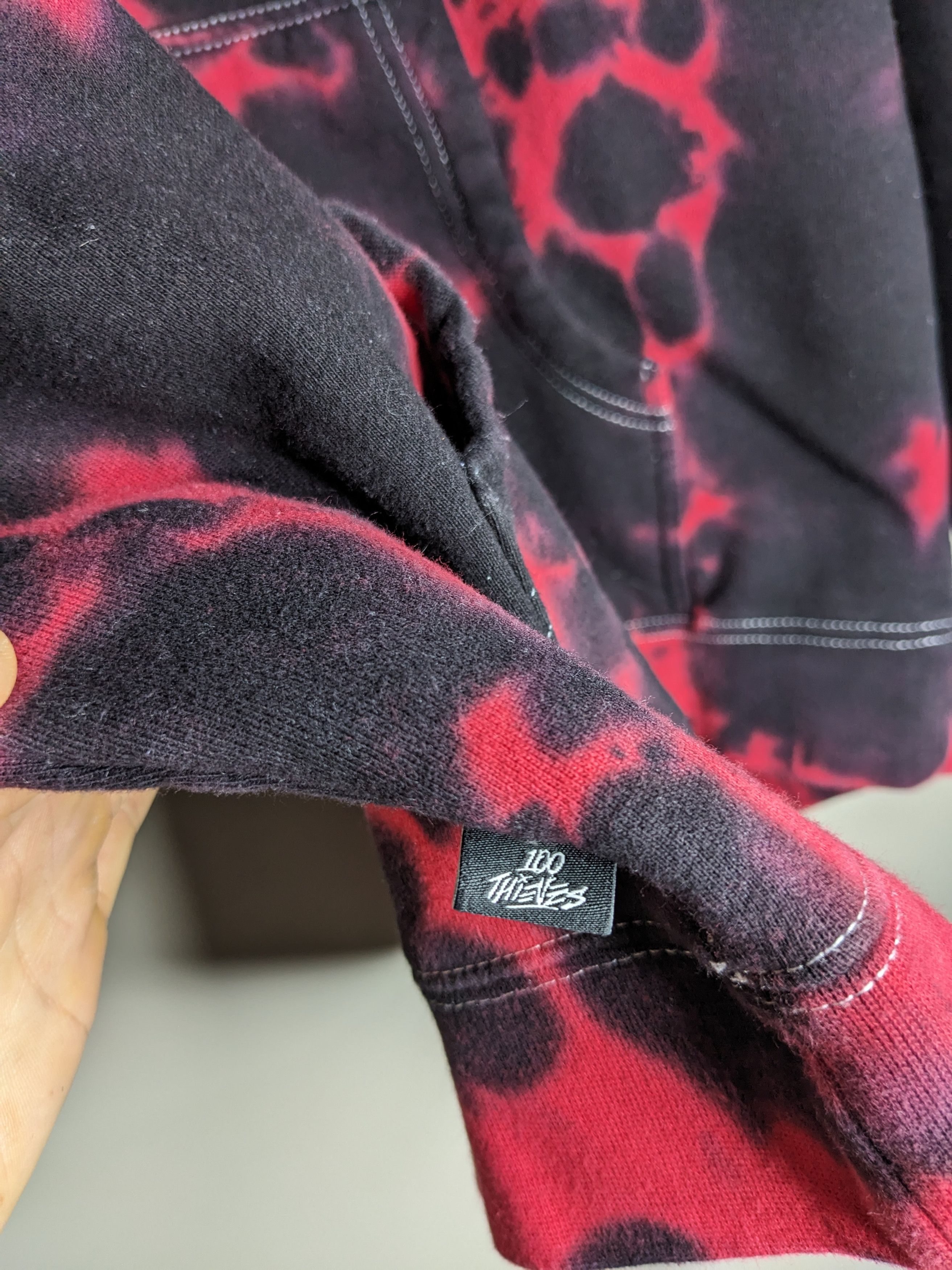 100 Thieves 100 Thieves Jam Hoodie Mens Large Tie Dye Sweater 100T Size US L / EU 52-54 / 3 - 8 Thumbnail