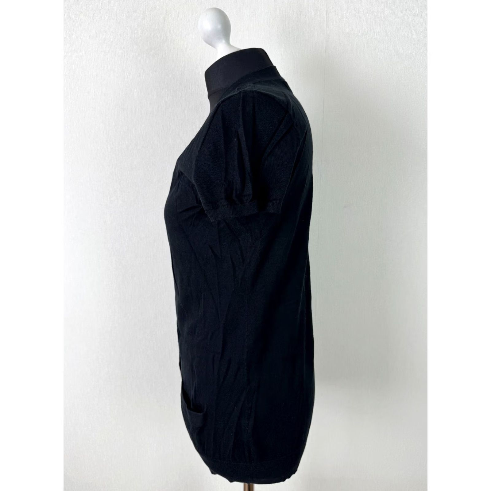Ralph Lauren Ralph Lauren womens cotton cardigan Size L black short sleeve Size S / US 4 / IT 40 - 2 Thumbnail