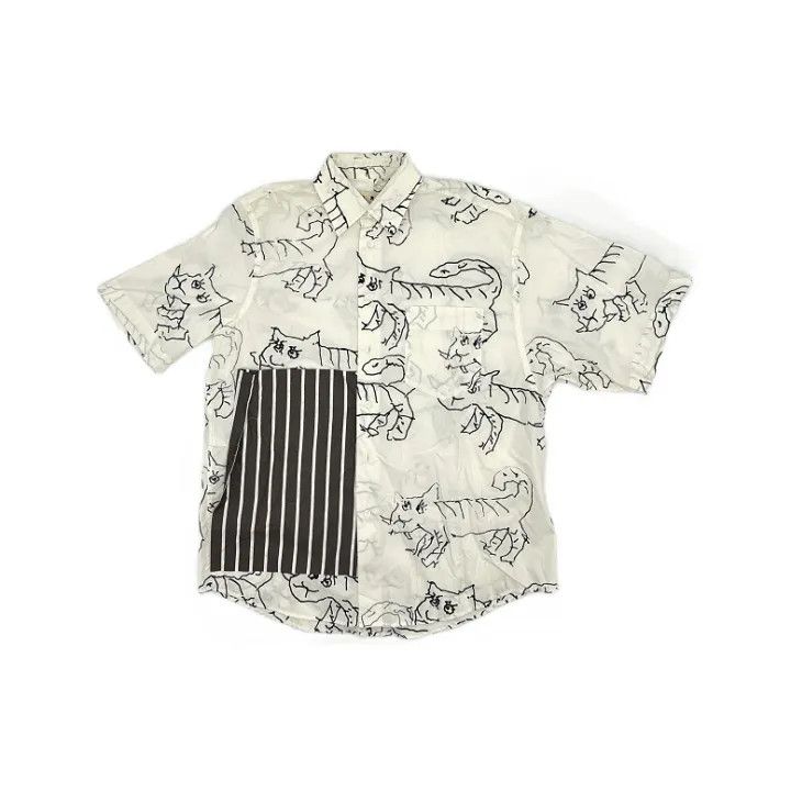 Marni MARNI Casual Button-Up Short Sleeve Shirt Size US M / EU 48-50 / 2 - 1 Thumbnail