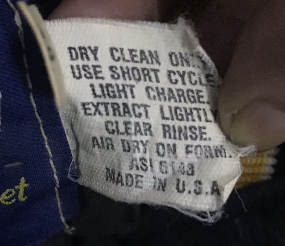 Holloway × Vintage Vintage Holloway Goodrich made In Usa VARSITY Jacket Size US XL / EU 56 / 4 - 14 Thumbnail