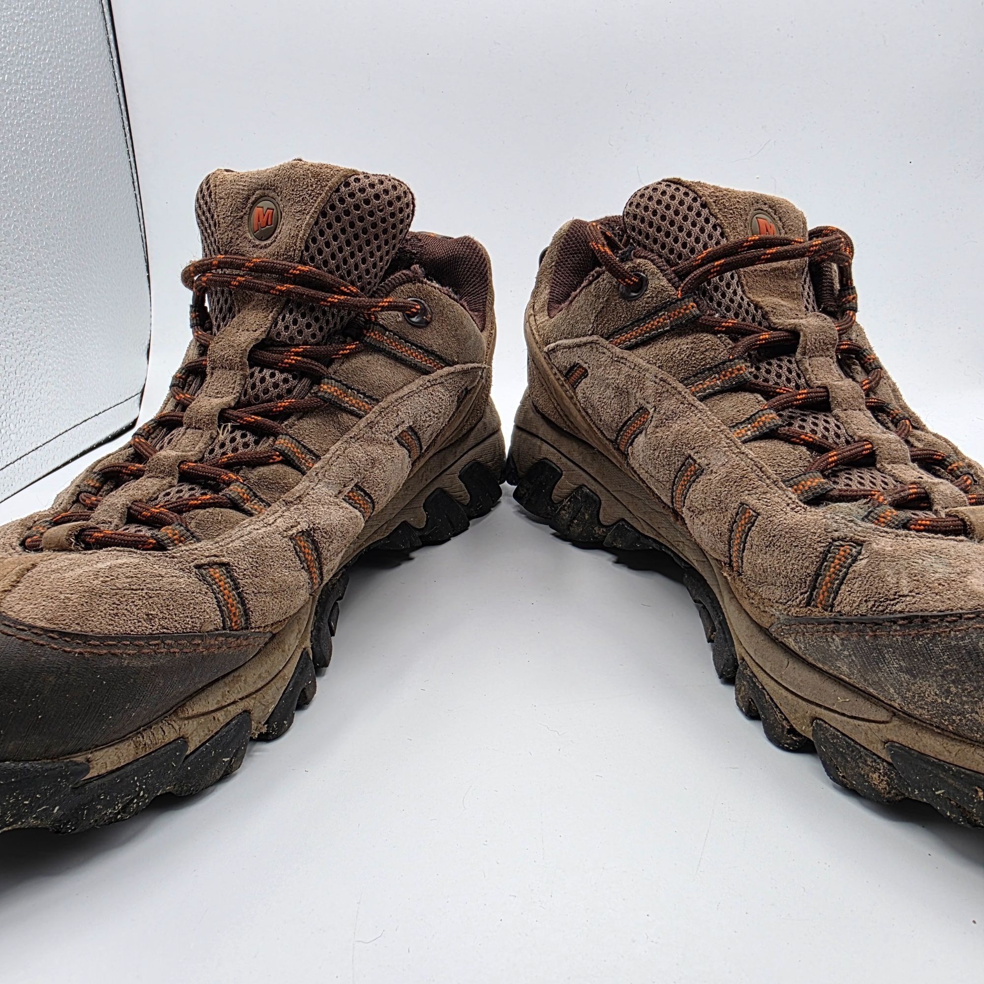 Merrell Merrell Boulder Mens Size 10 Brown Shoes Vibram Soles Campin Size US 10 / EU 43 - 3 Thumbnail