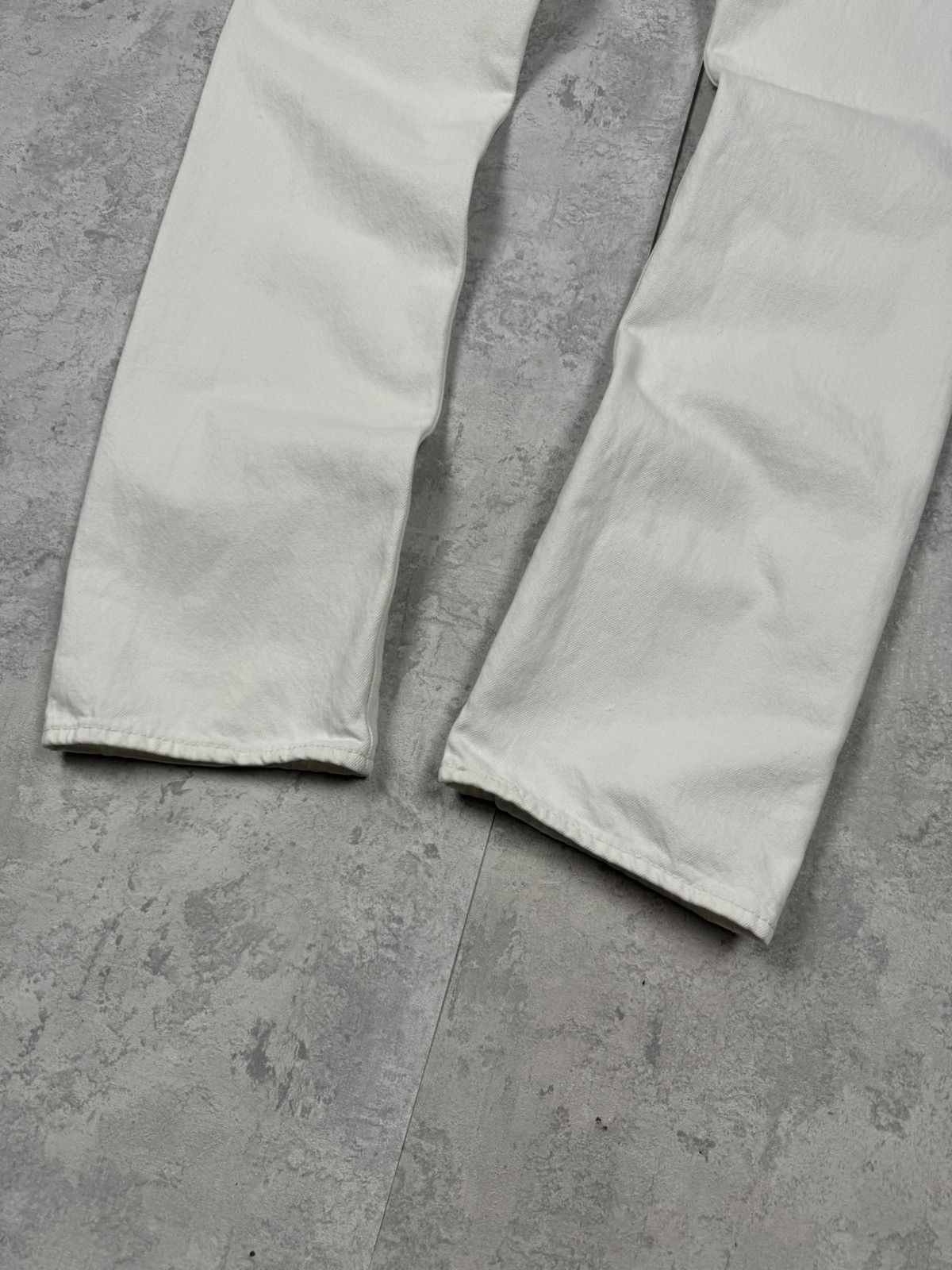 Levi's Levis 501 White Jeans Size 32/34 Size US 32 / EU 48 - 4 Thumbnail