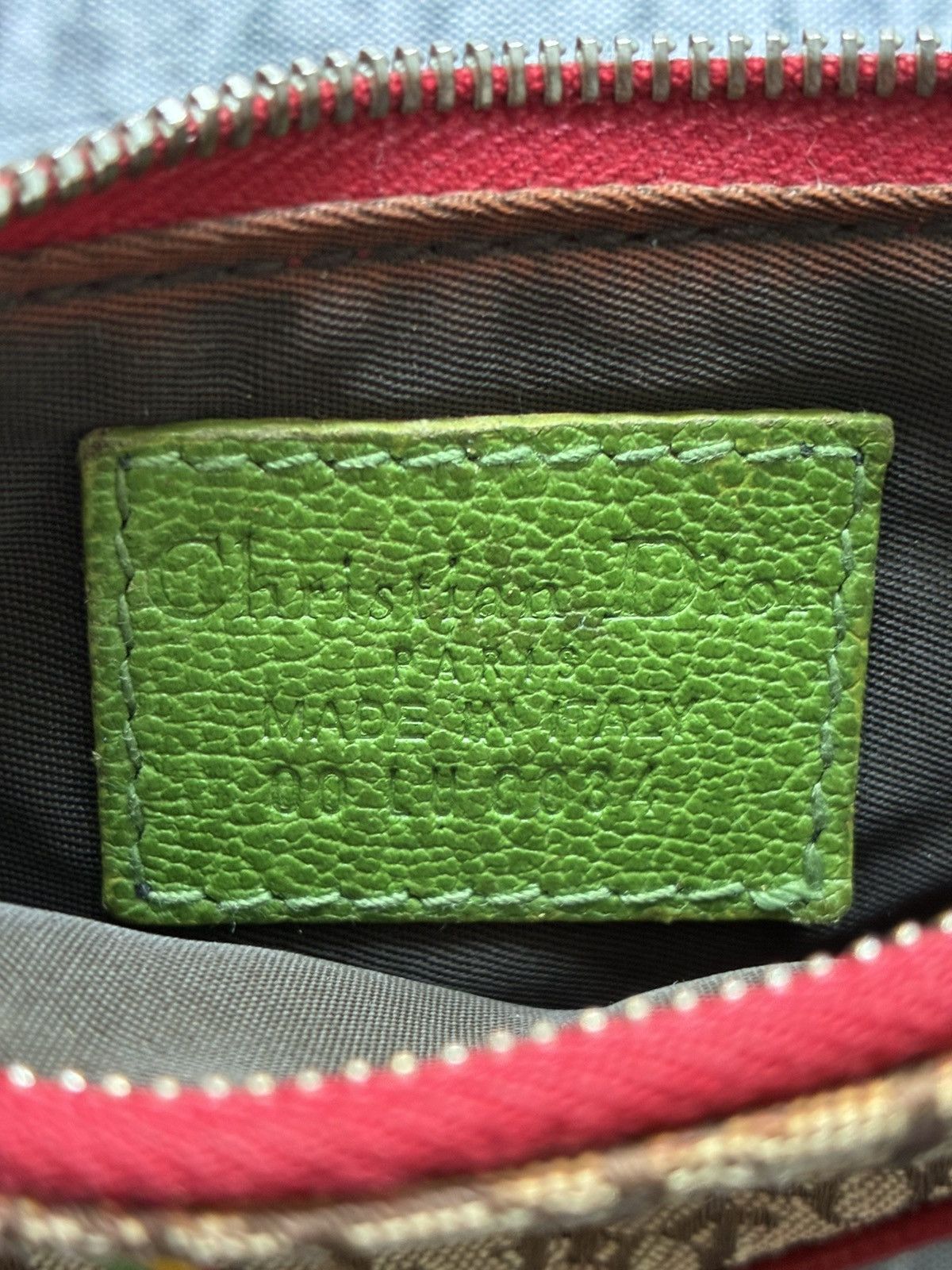 Dior Dior Rasta Saddle Wallet by Galliano Size ONE SIZE - 3 Thumbnail