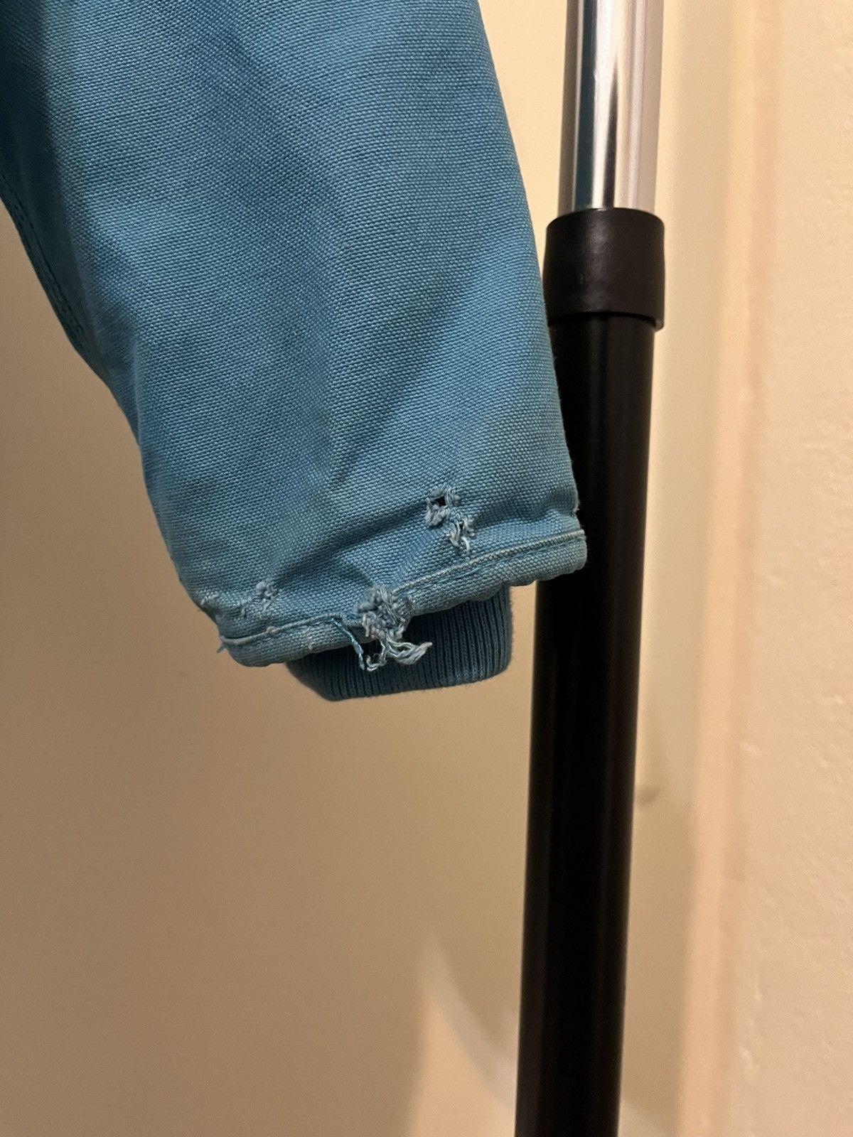 Carhartt × Vintage Vintage Carhartt Baby blue youth sz L jacket Size S / US 4 / IT 40 - 4 Thumbnail