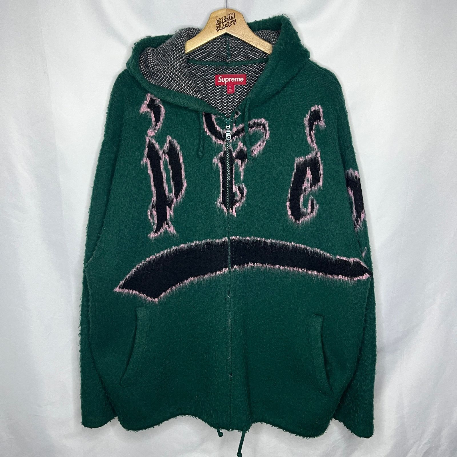 Supreme FW08 Supreme Uptown New York thermal Zip hoodie | Grailed