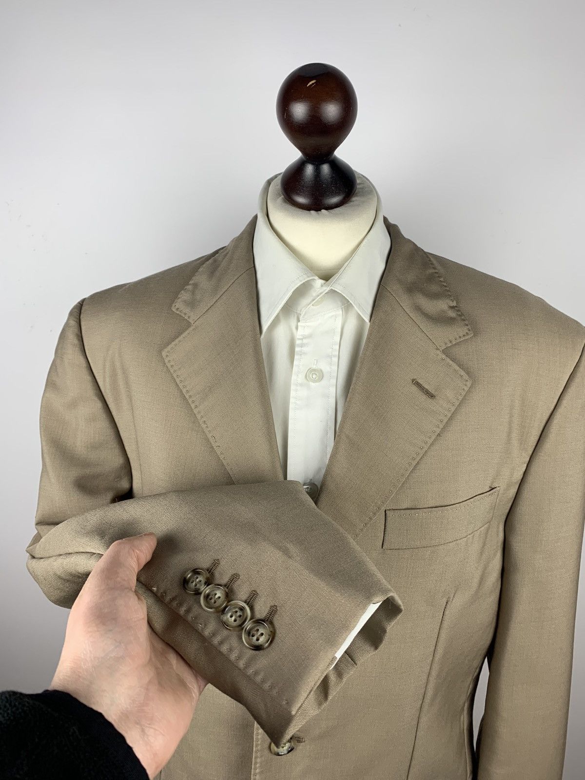 Prada Vintage Prada Milano Single Breasted Blazer Men’s Size 50R Size 50R - 4 Thumbnail