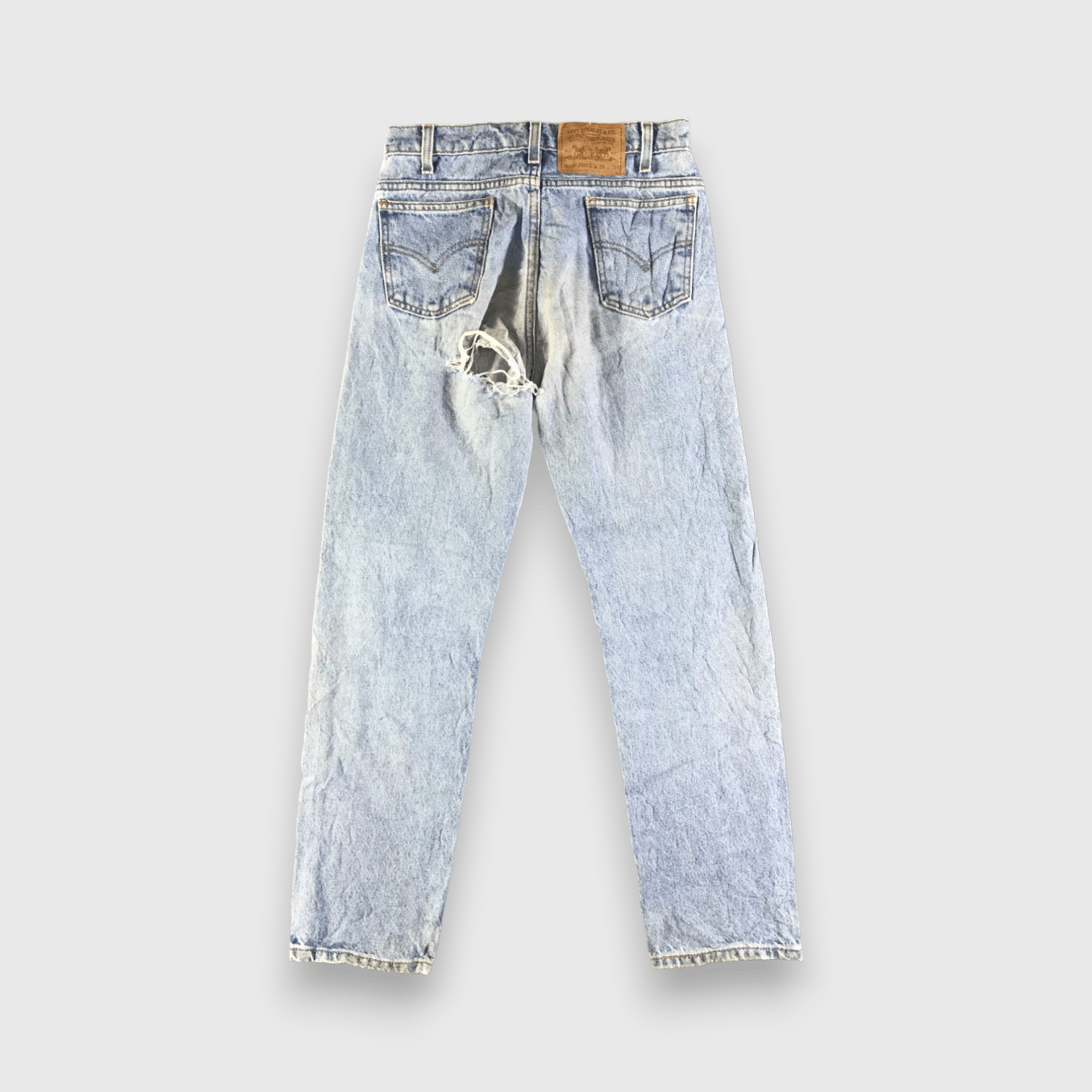 Levi's Vintage Light Wash Levis 505 Jeans-J4533 Size US 29 - 2 Thumbnail