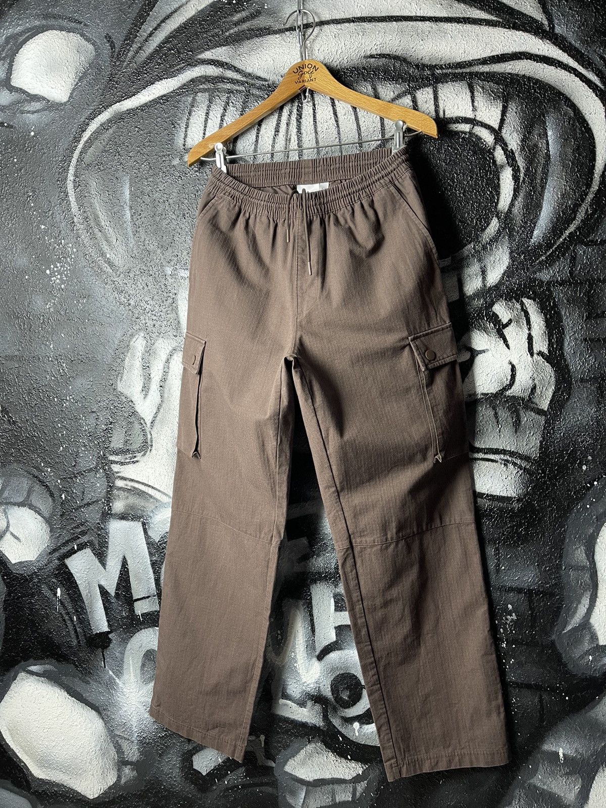 Adidas Adidas Originals Embroidered Logo Brown Regular Cargo Pants Men’s Size Small Size US 30 / EU 46 - 1 Thumbnail