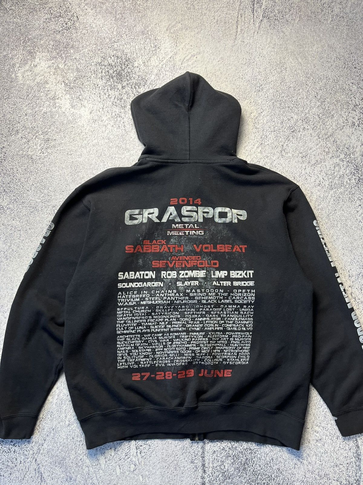 Vintage Vintage Graspop 2014 Metal Meeting Rock Size US L / EU 52-54 / 3 - 22 Thumbnail