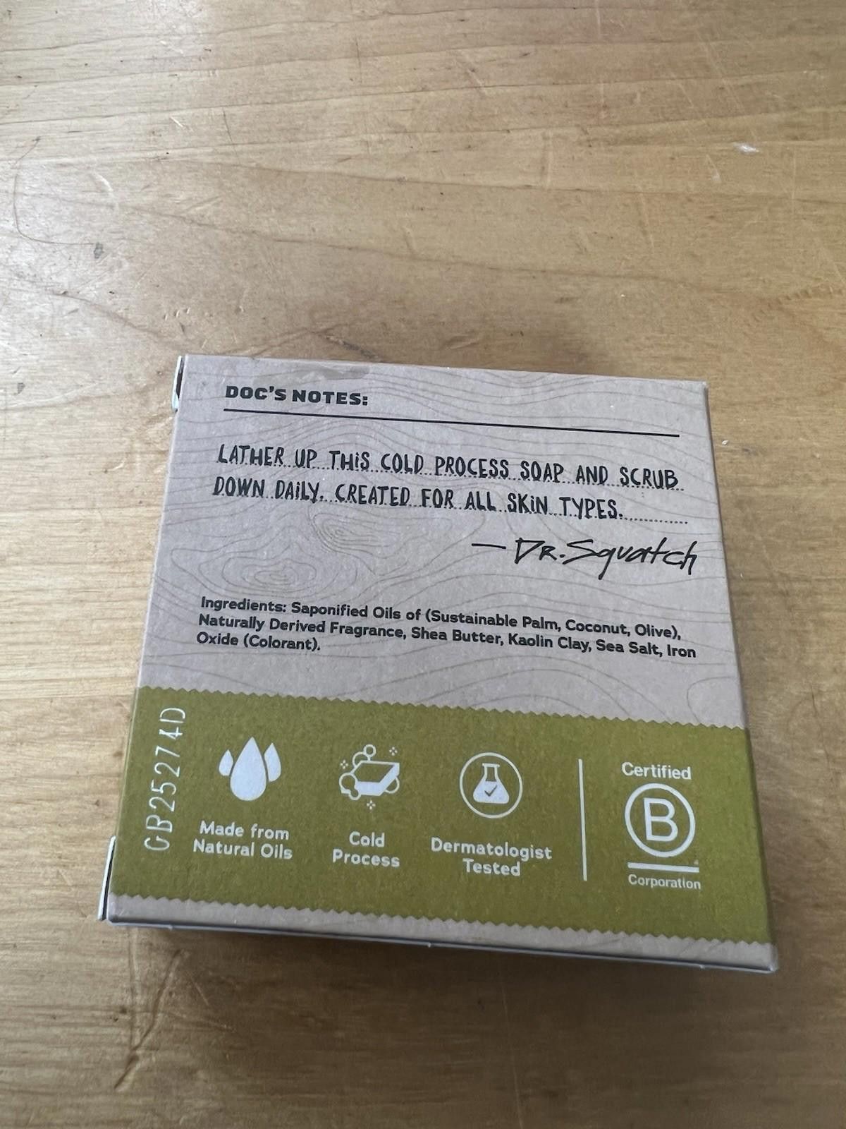 Other Dr. Squatch Gold Moss Bar Soap Size ONE SIZE - 8 Thumbnail