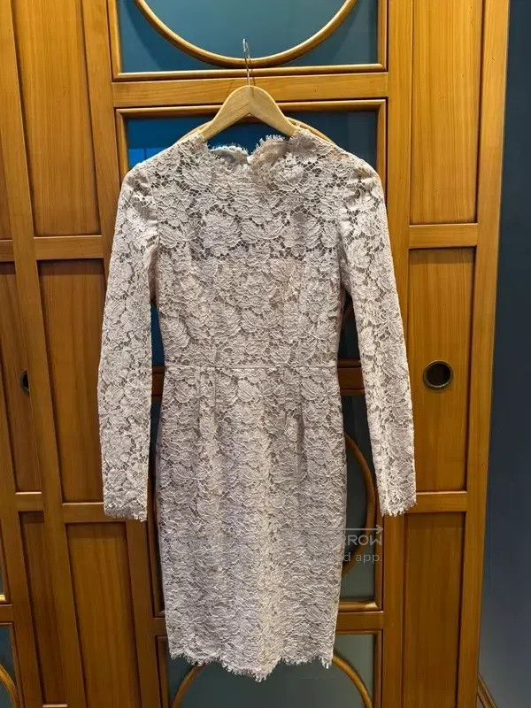 Valentino Valentino Light pink lace dress Size S / US 4 / IT 40 - 5 Thumbnail