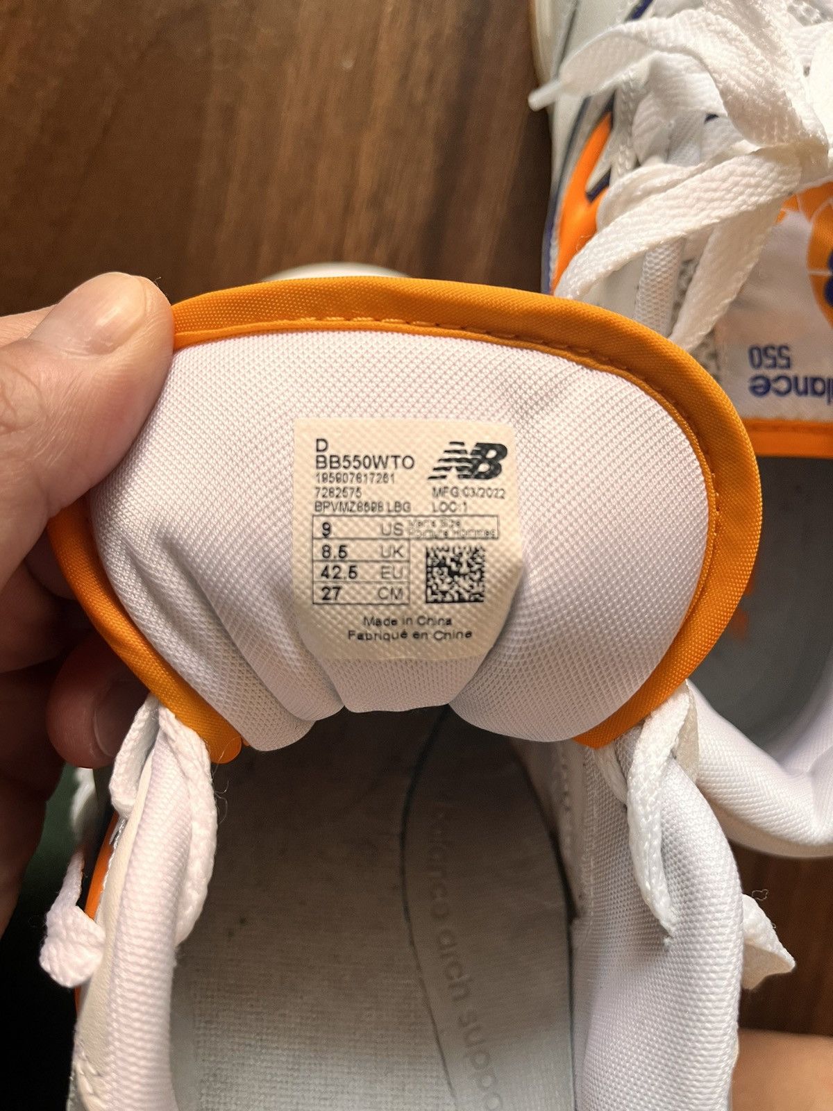 New Balance New Balance 550 Lakers Edition Size US 9 / EU 42 - 6 Thumbnail