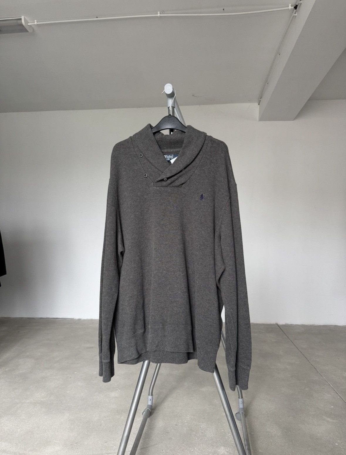 Polo Ralph Lauren Polo Ralph Lauren Shawl Collar Knit Sweater Pullover Size US XXL / EU 58 / 5 - 1 Thumbnail