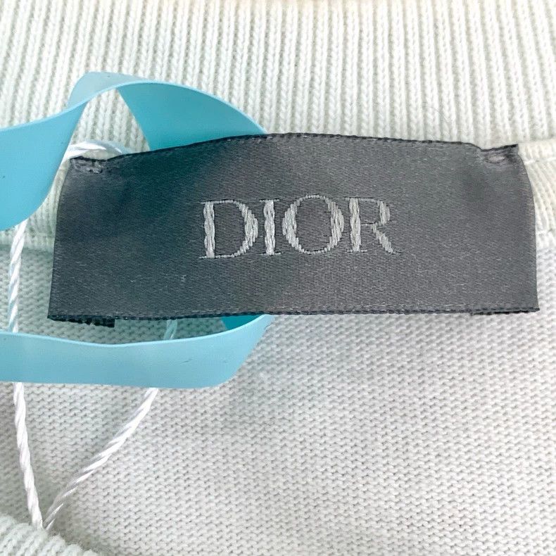 Dior Dior Logo letter embroidery round neck light green cotton s Size US L / EU 52-54 / 3 - 6 Thumbnail