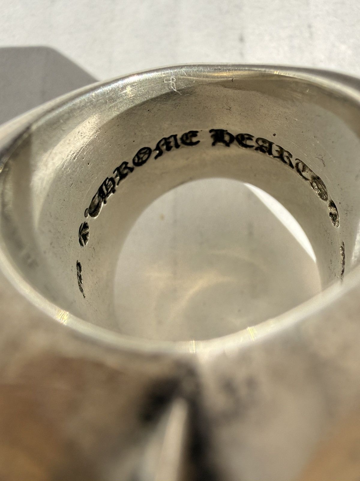 Chrome Hearts Chrome Hearts James Ring Pyramid 71g Heavyweight .925 Silver Size ONE SIZE - 10 Thumbnail