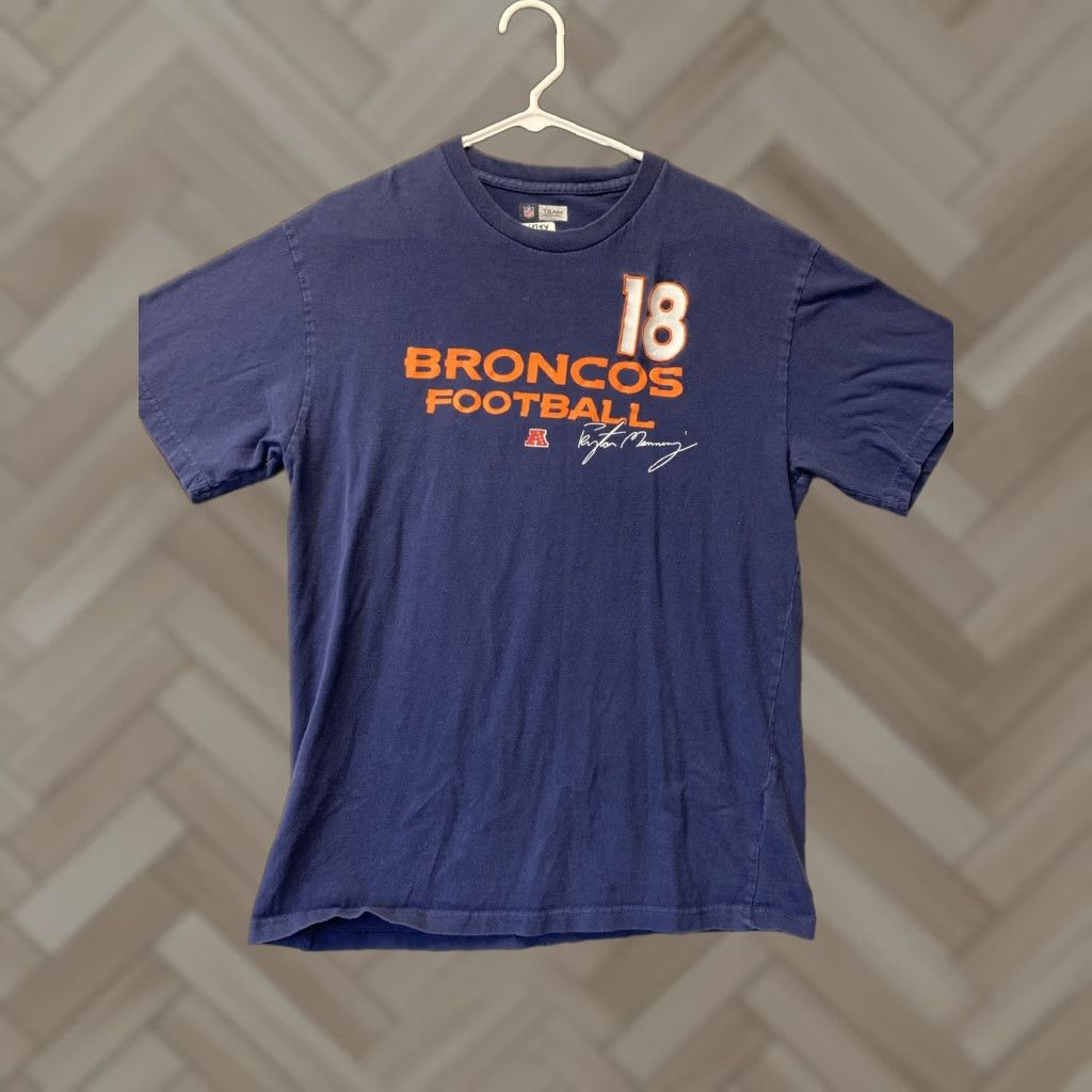 NFL NFL Broncos Butterfly T Shirt Black Legends Never Die Mens Size L Size US L / EU 52-54 / 3 - 1 Thumbnail