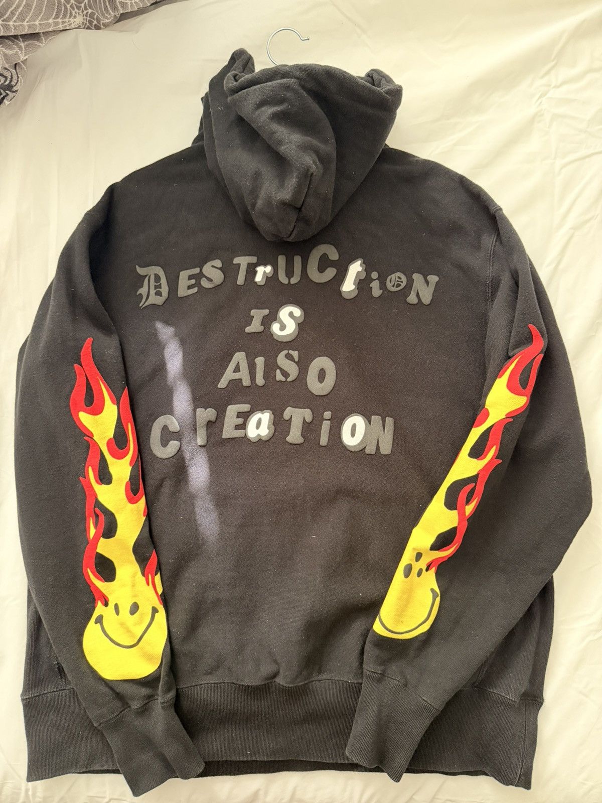 READYMADE Readymade Flame Print Hoodie Size M Size US M / EU 48-50 / 2 - 2 Thumbnail