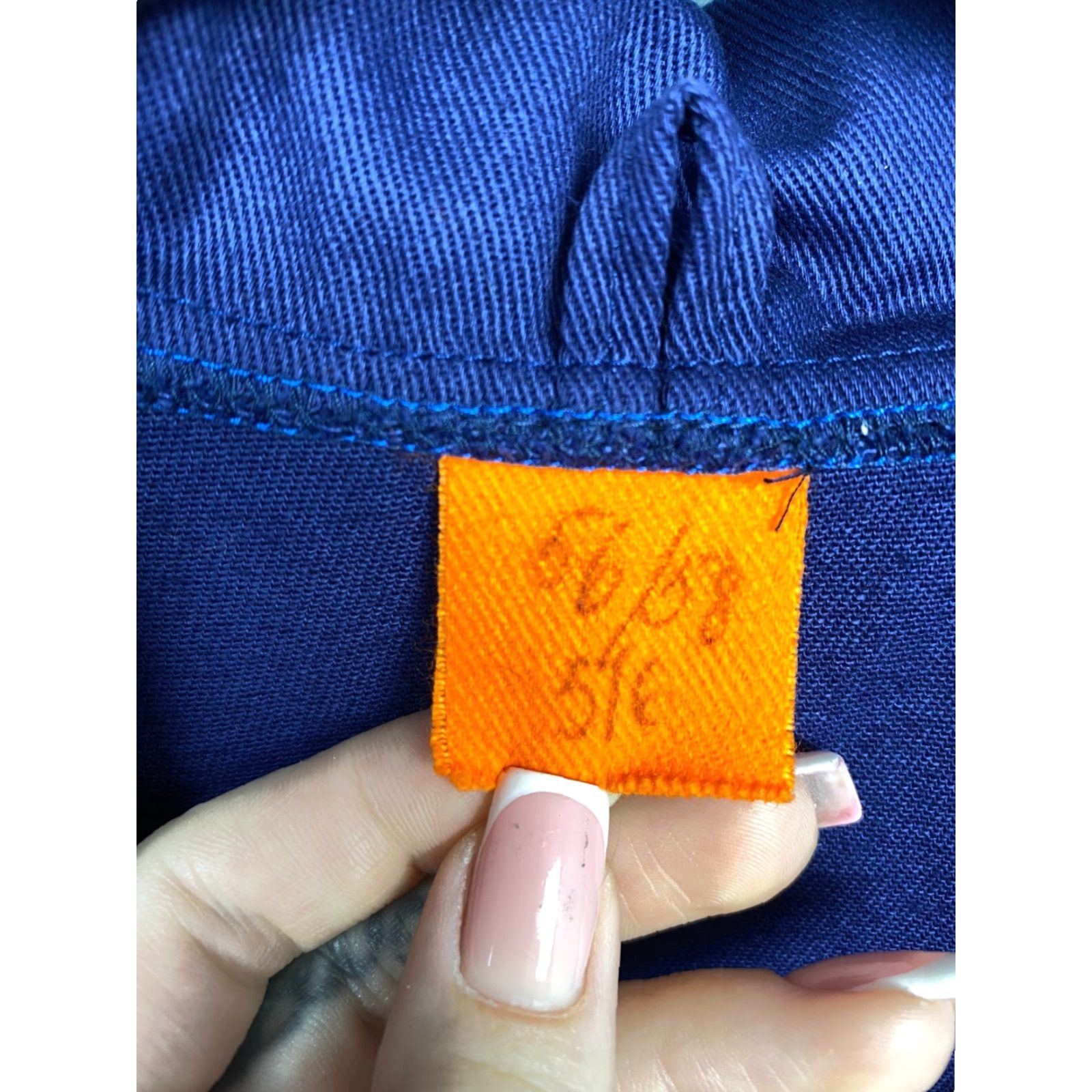 Vintage VINTAGE Workwear Jacket 90s Mens Chore Utility Le Laboureur Blue XL Size US XL / EU 56 / 4 - 3 Thumbnail