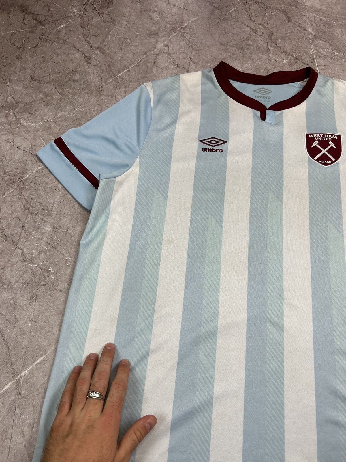 Umbro West Ham United Away Shirt 2021/22 Jersey Size XXL Size US XXL / EU 58 / 5 - 3 Thumbnail