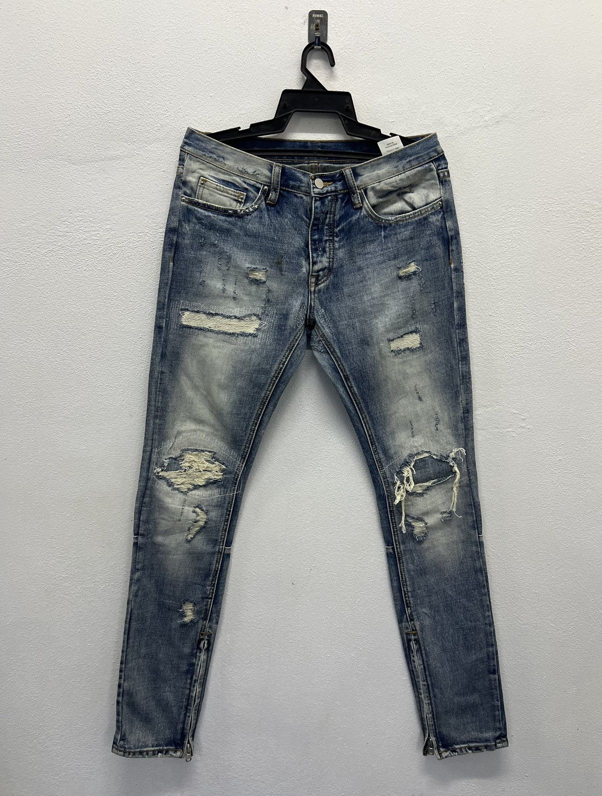 MNML × Vintage VINTAGE MNML DENIM PANTS Size US 33 - 1 Thumbnail