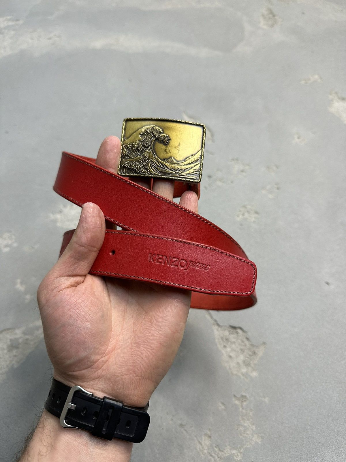 Kenzo × Vintage Vintage Kenzo jeans One Size Belt Size ONE SIZE - 1 Thumbnail