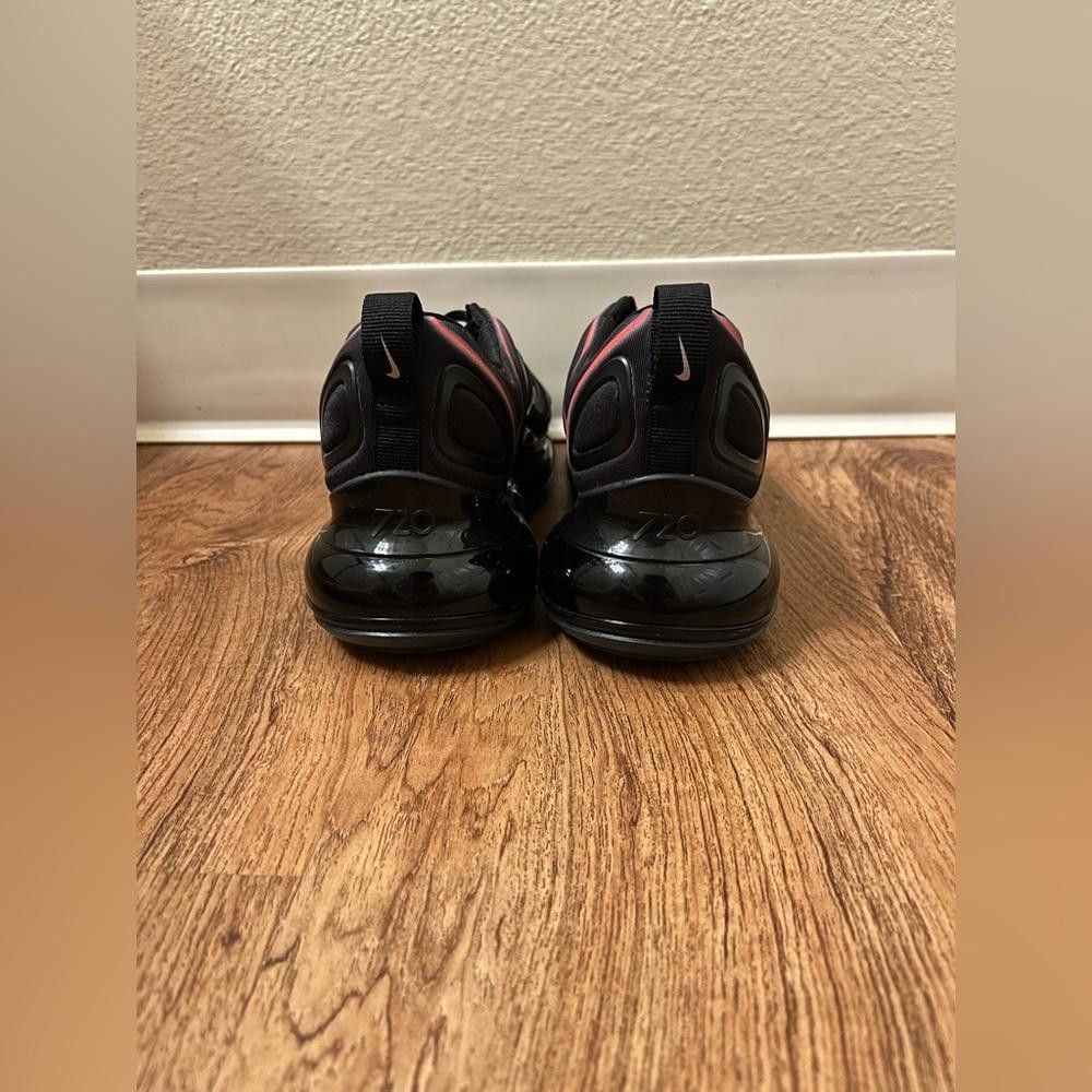 Nike Air Max 720 Black Neon Streaks Sample Made In Korea Size US 7 / IT 37 - 8 Thumbnail