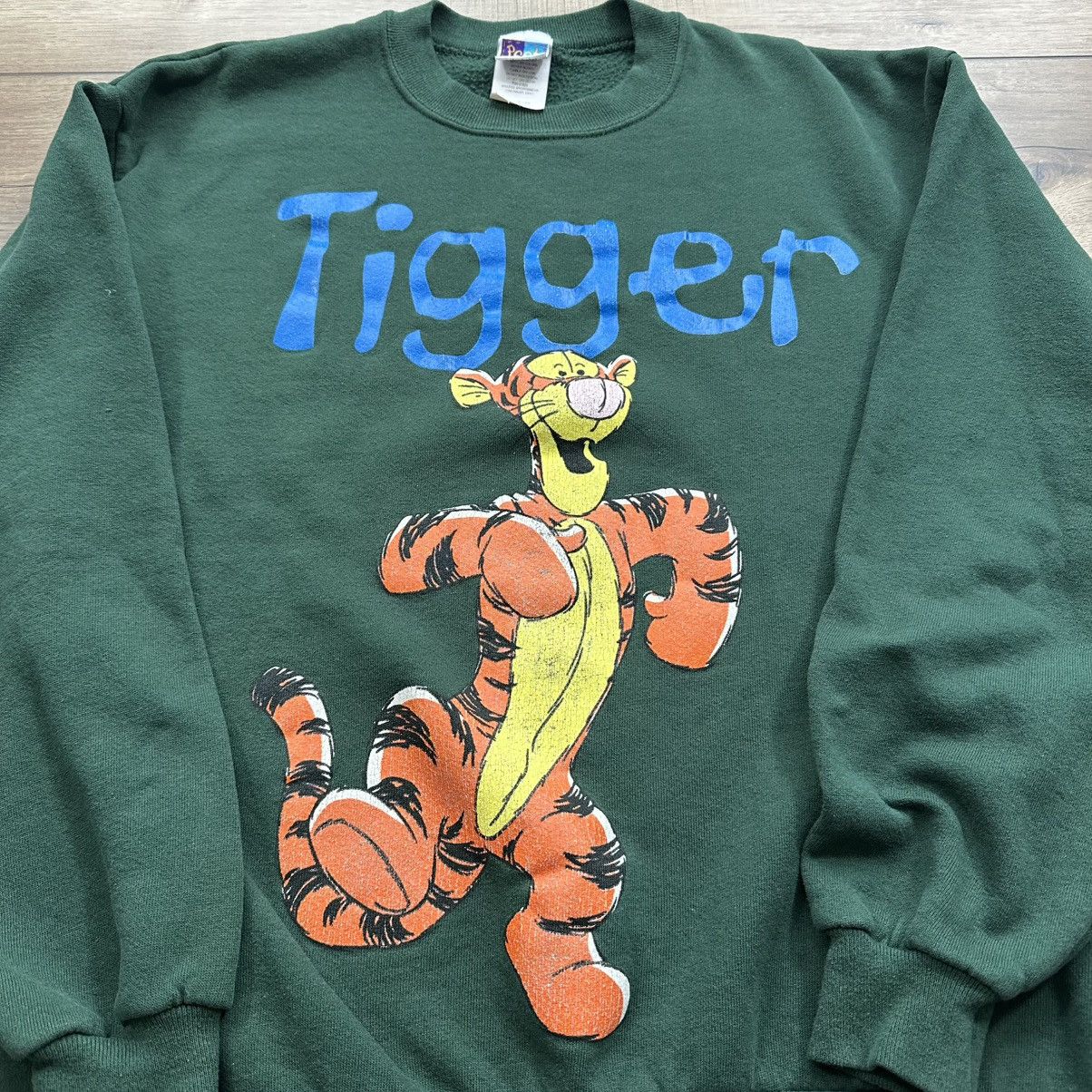 Disney Vintage 90s Disney Tigger Made in USA Graphic Crewneck Size US L / EU 52-54 / 3 - 4 Thumbnail
