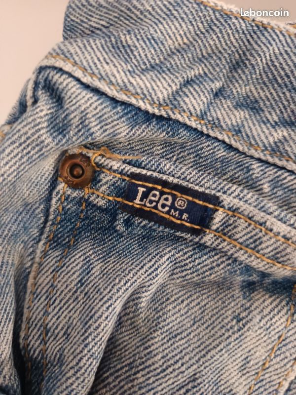 Lee Lee regular fit Jean - Blue - Men Size US 26 / EU 42 - 4 Thumbnail