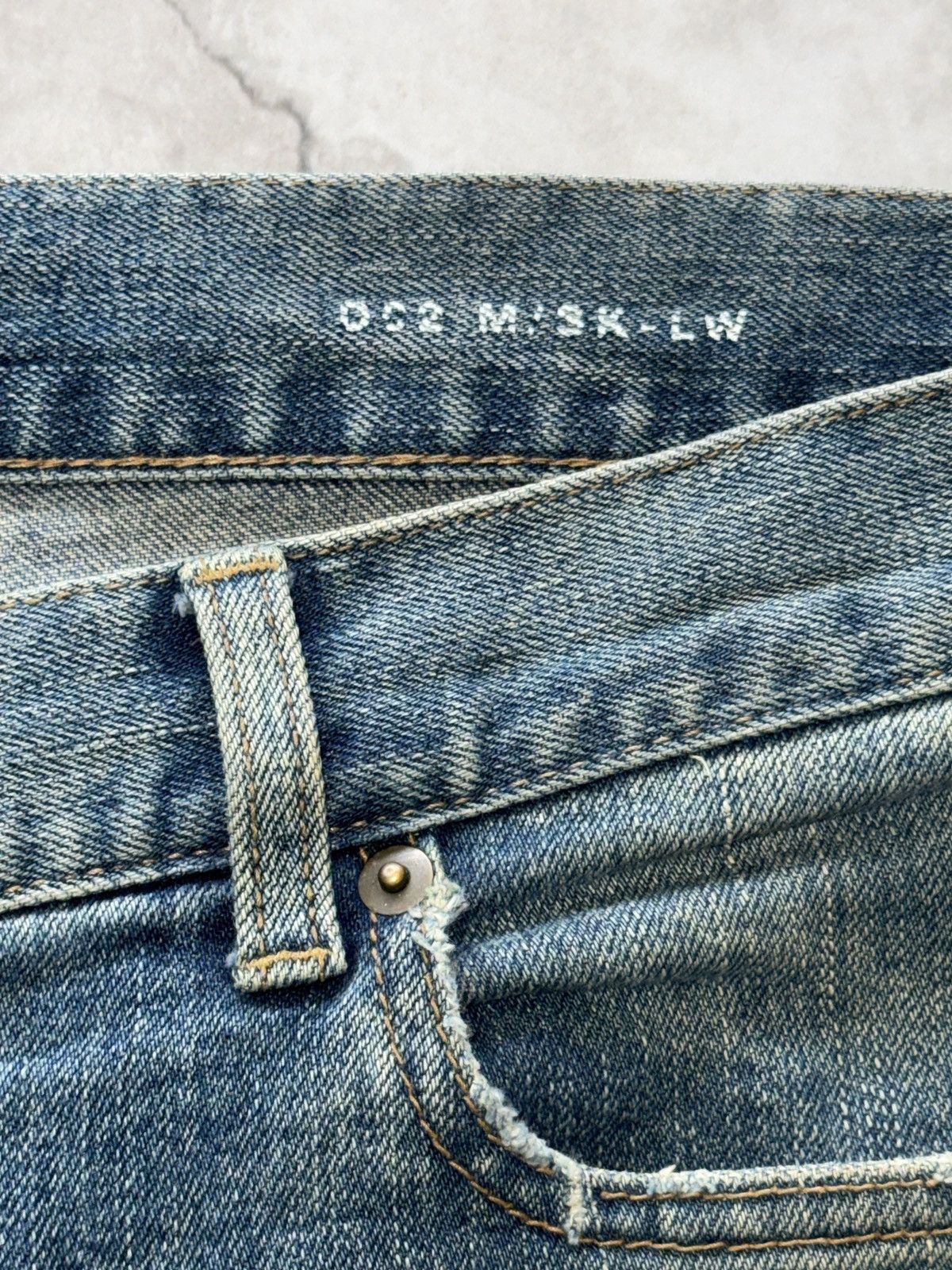 Saint Laurent Paris Timeless Distressed Denim 34 36 (2015 Hedi Slimane Era) Size US 34 / EU 50 - 7 Thumbnail