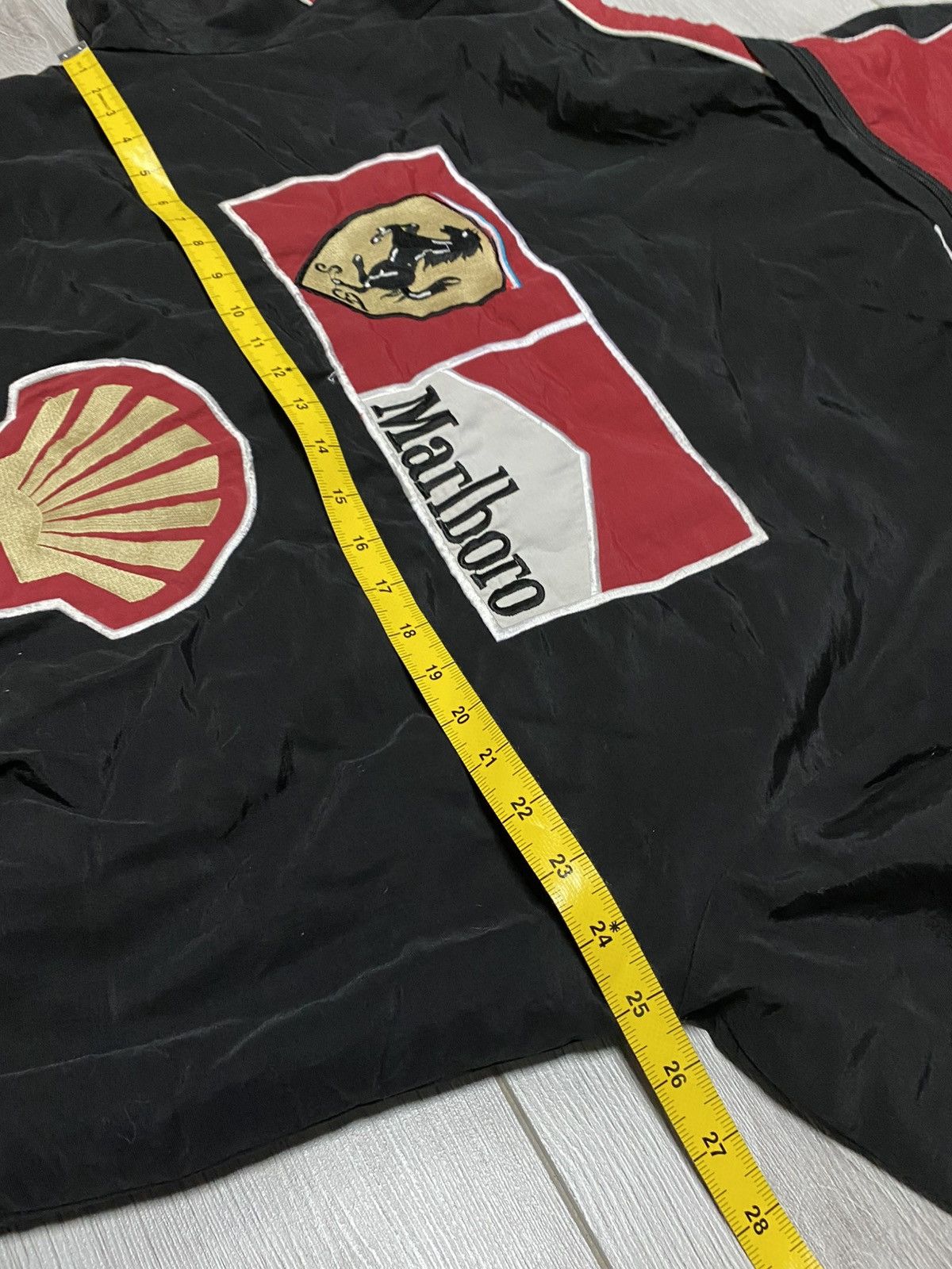 Marlboro Marlboro Ferrari vintage racing bomber shell jacket Size US XL / EU 56 / 4 - 5 Thumbnail
