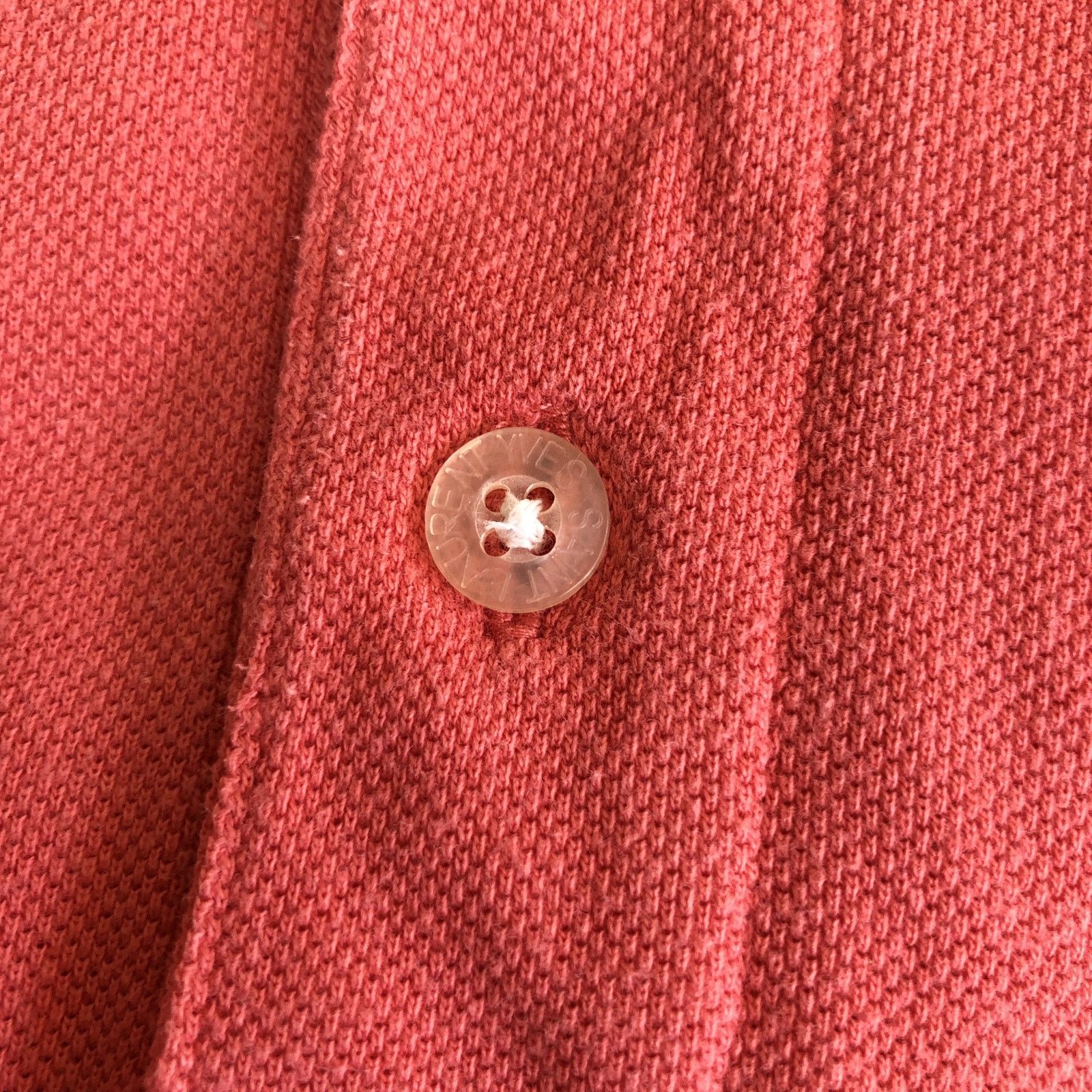 Yves Saint Laurent YSL Logo Pink Polo Yves Saint Laurent Vintage Size US XL / EU 56 / 4 - 4 Thumbnail