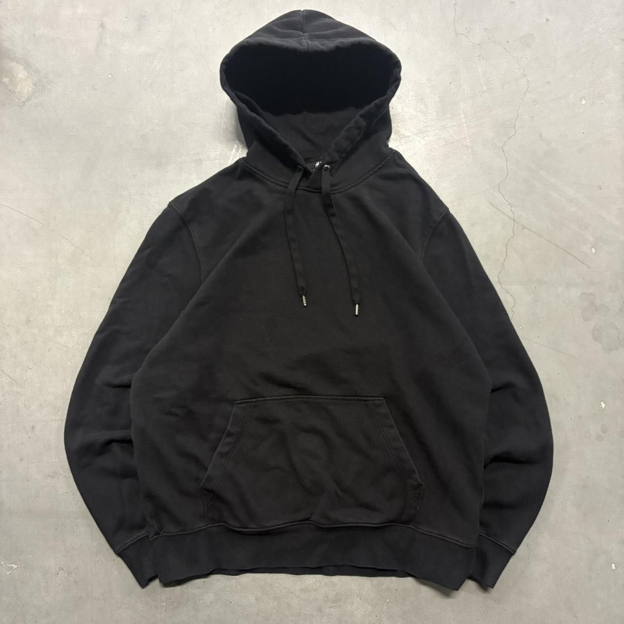 Vintage Crazy Vintage Y2K/2000s Blank Black Streetwear H&M Quality Hoodie! Size US M / EU 48-50 / 2 - 1 Thumbnail