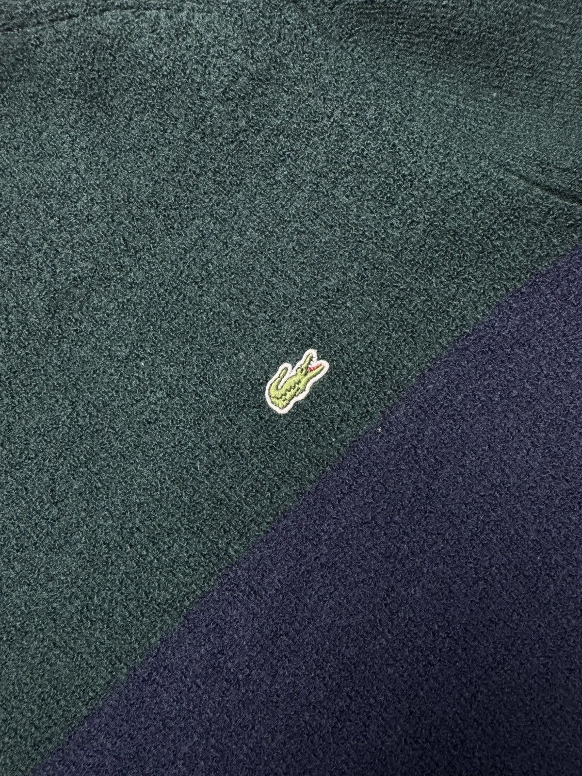 Lacoste Lacoste Classic Crewneck Wool Sweater – Navy Blue Size US XXS / EU 40 - 5 Thumbnail