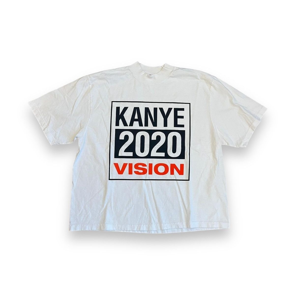 Kanye West SAMPLE Kanye 2020 Vision T Shirt Unreleased | Grailed