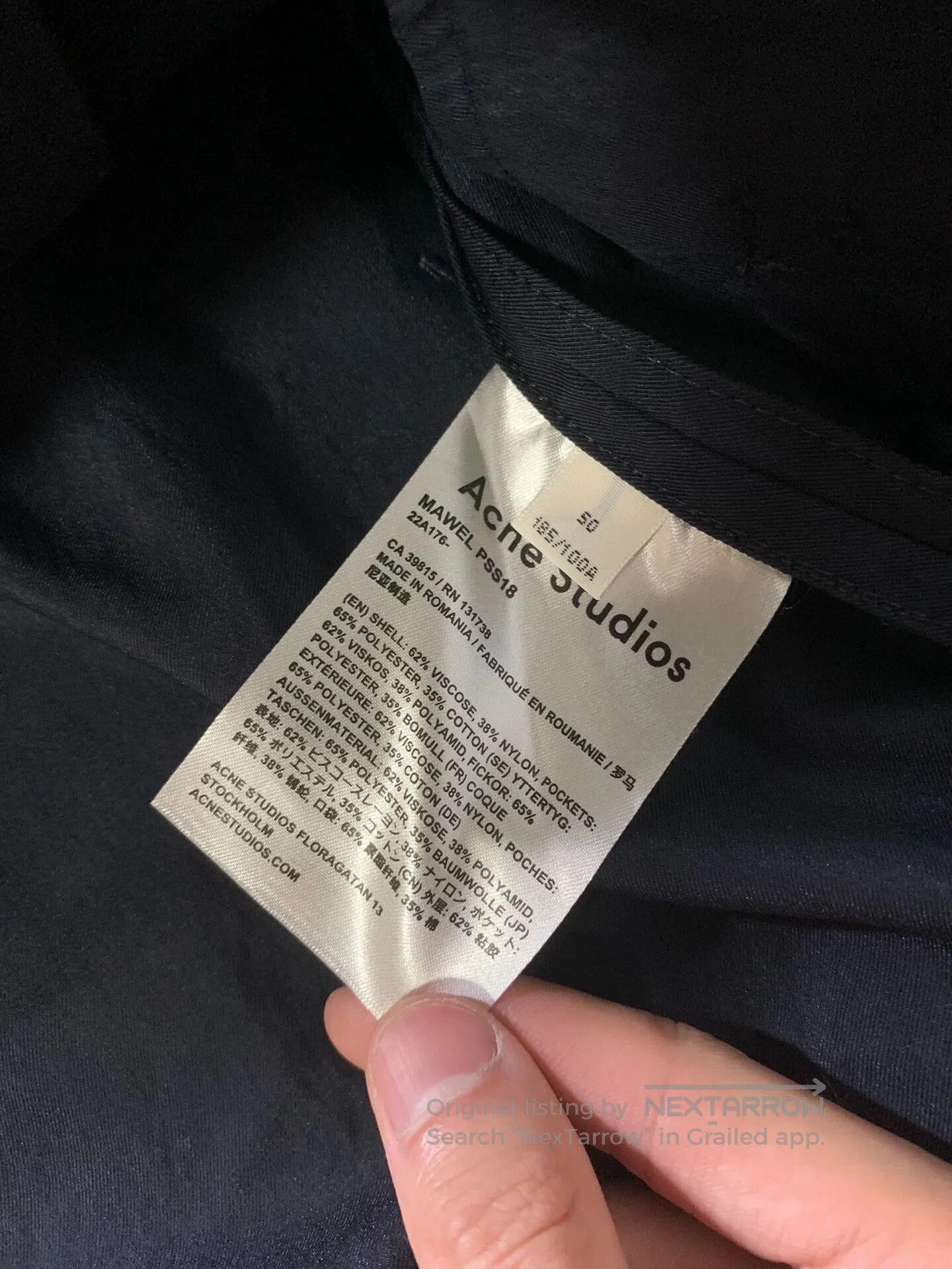 Acne Studios Acne Studios Workwear Button Shirt. Size US M / EU 48-50 / 2 - 5 Thumbnail