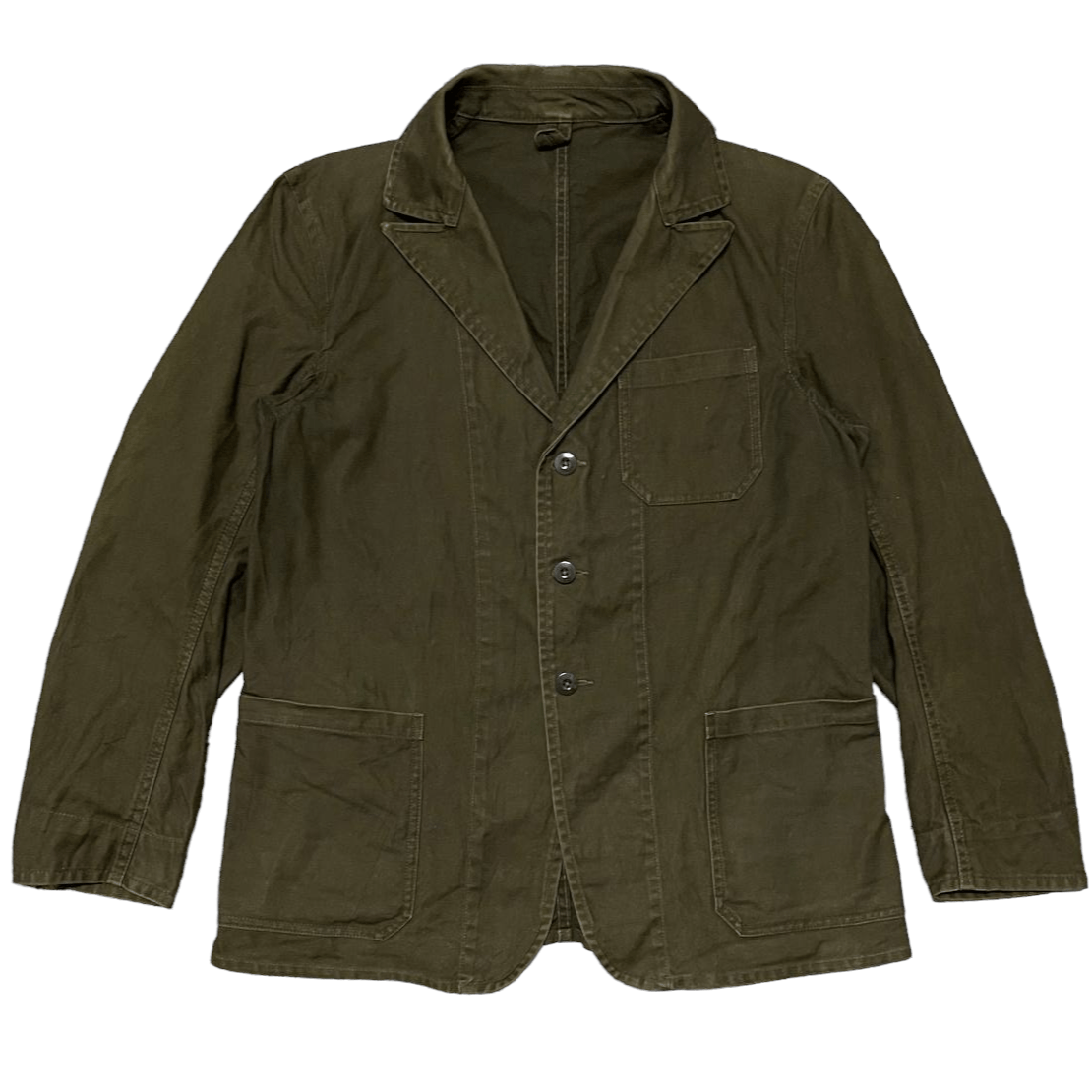 Japanese Brand Vintage Obrero Work Chore Jacket Size US M / EU 48-50 / 2 - 1 Thumbnail