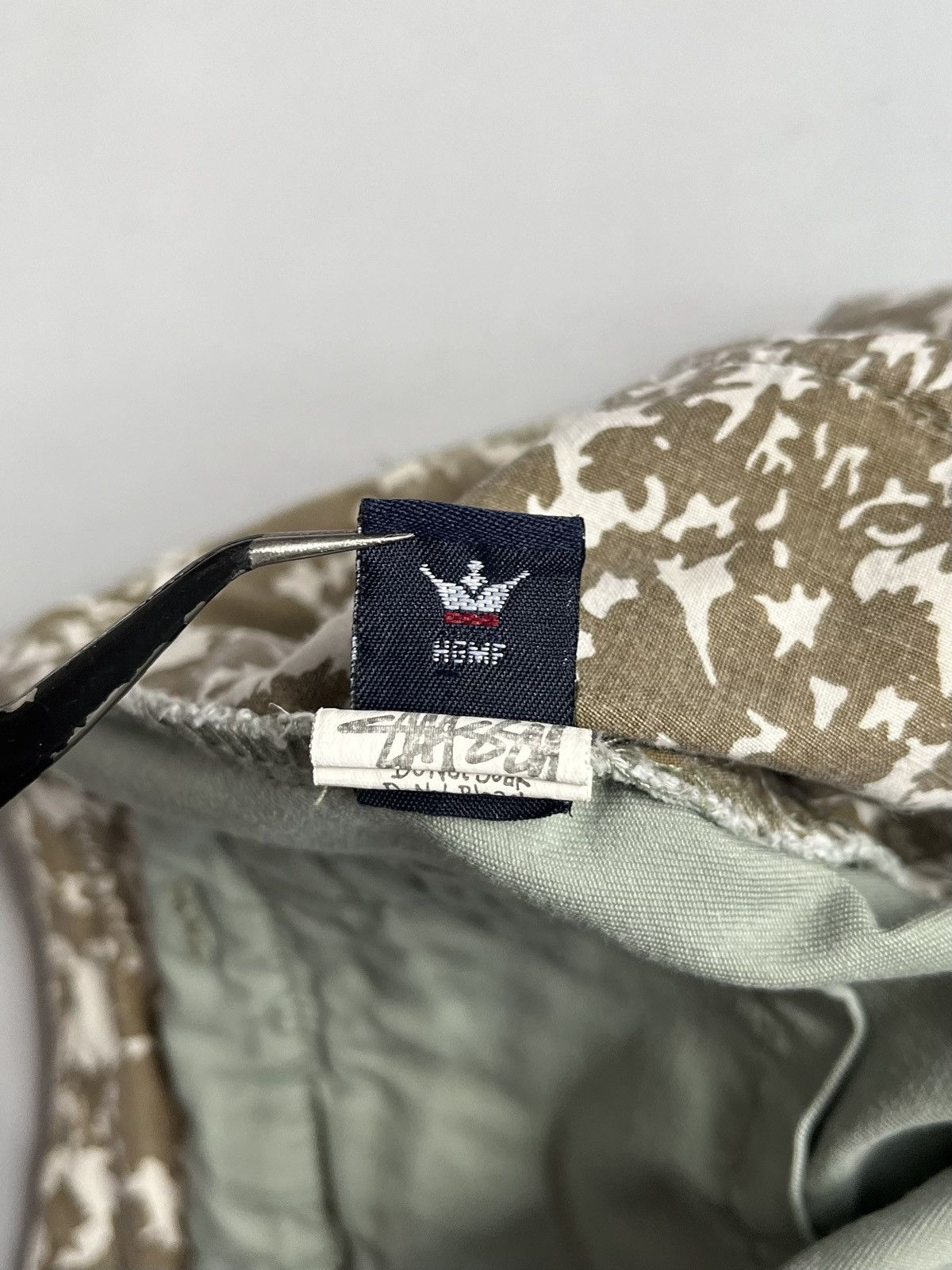 Stussy × Vintage Stussy Y2K Women Grey Pockets Faded Mini Skirt Size 32" / US 10 / IT 46 - 17 Thumbnail