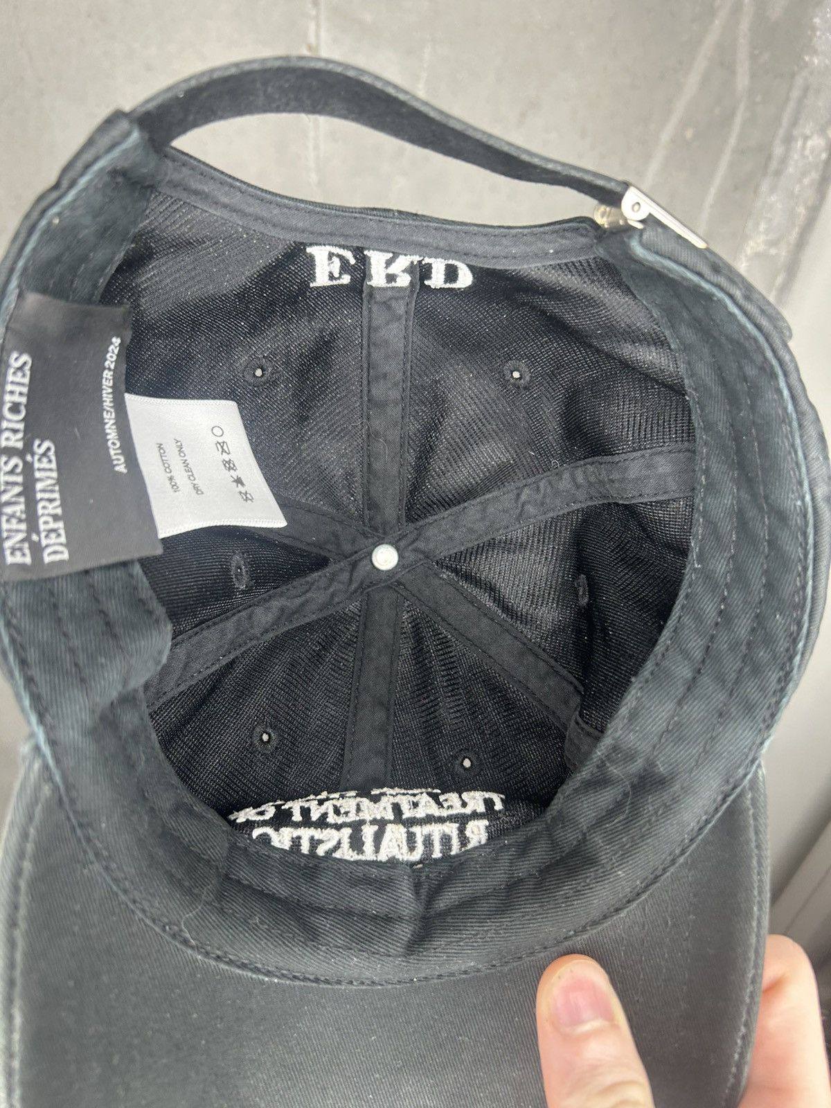 Enfants Riches Deprimes DEVIANCE 6 Panel hat Size ONE SIZE - 3 Thumbnail