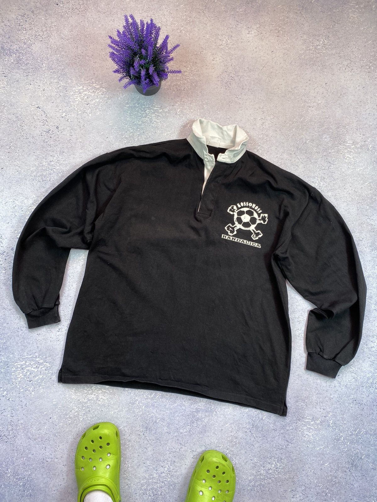 Band Tees × Vintage Vintage Randalica 666 Kossmoss Rock Band Sweatshirt Size US XL / EU 56 / 4 - 5 Thumbnail