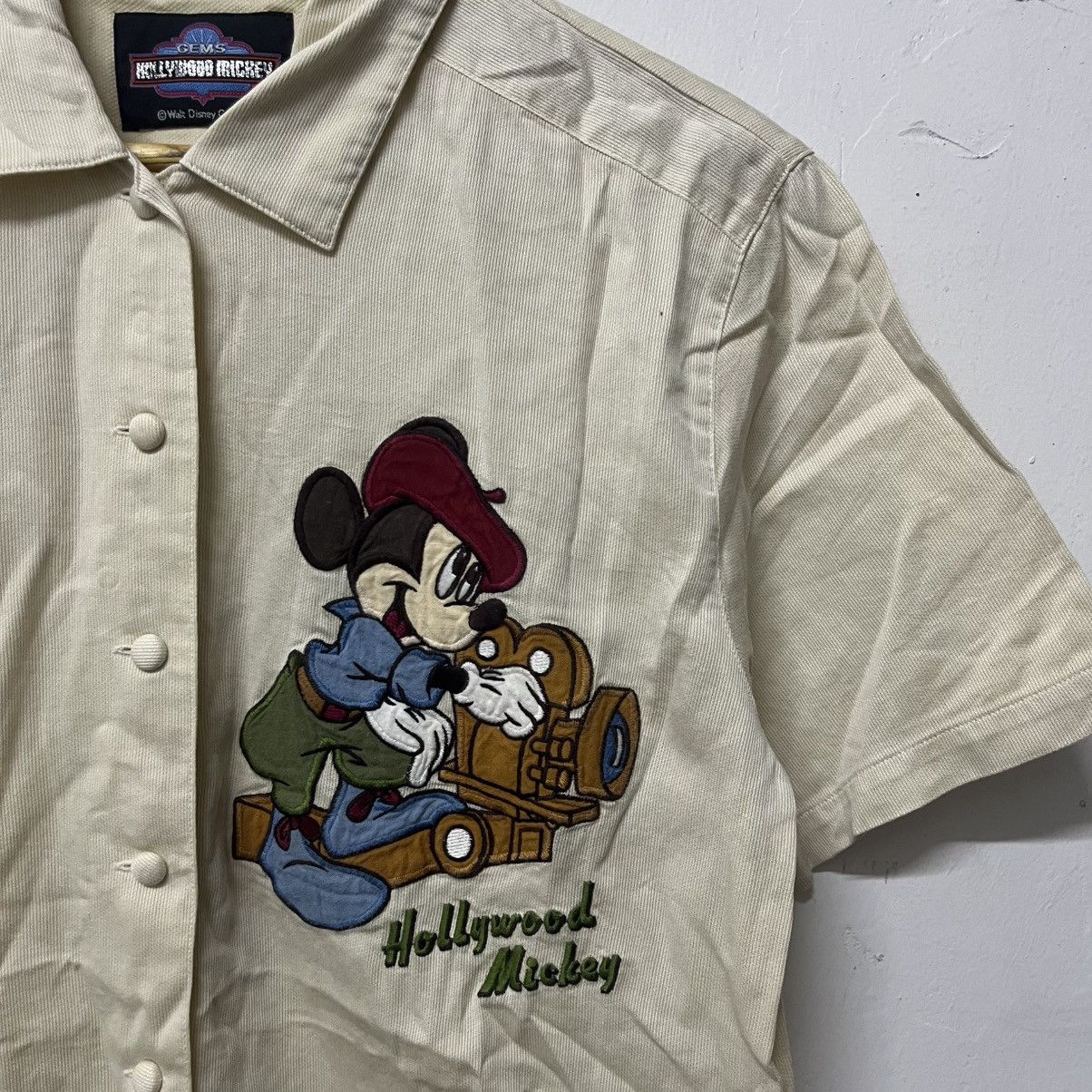 Mickey Mouse Vintage Mickey Disney Enterprise Khakis Button-up Shirt Size US M / EU 48-50 / 2 - 4 Thumbnail