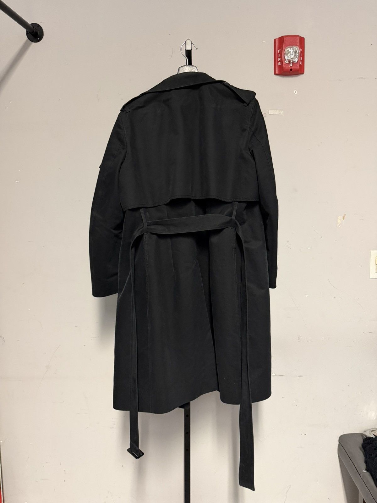 Rick Owens Owenscorp Moleskin Trench Coat Size US M / EU 48-50 / 2 - 2 Thumbnail