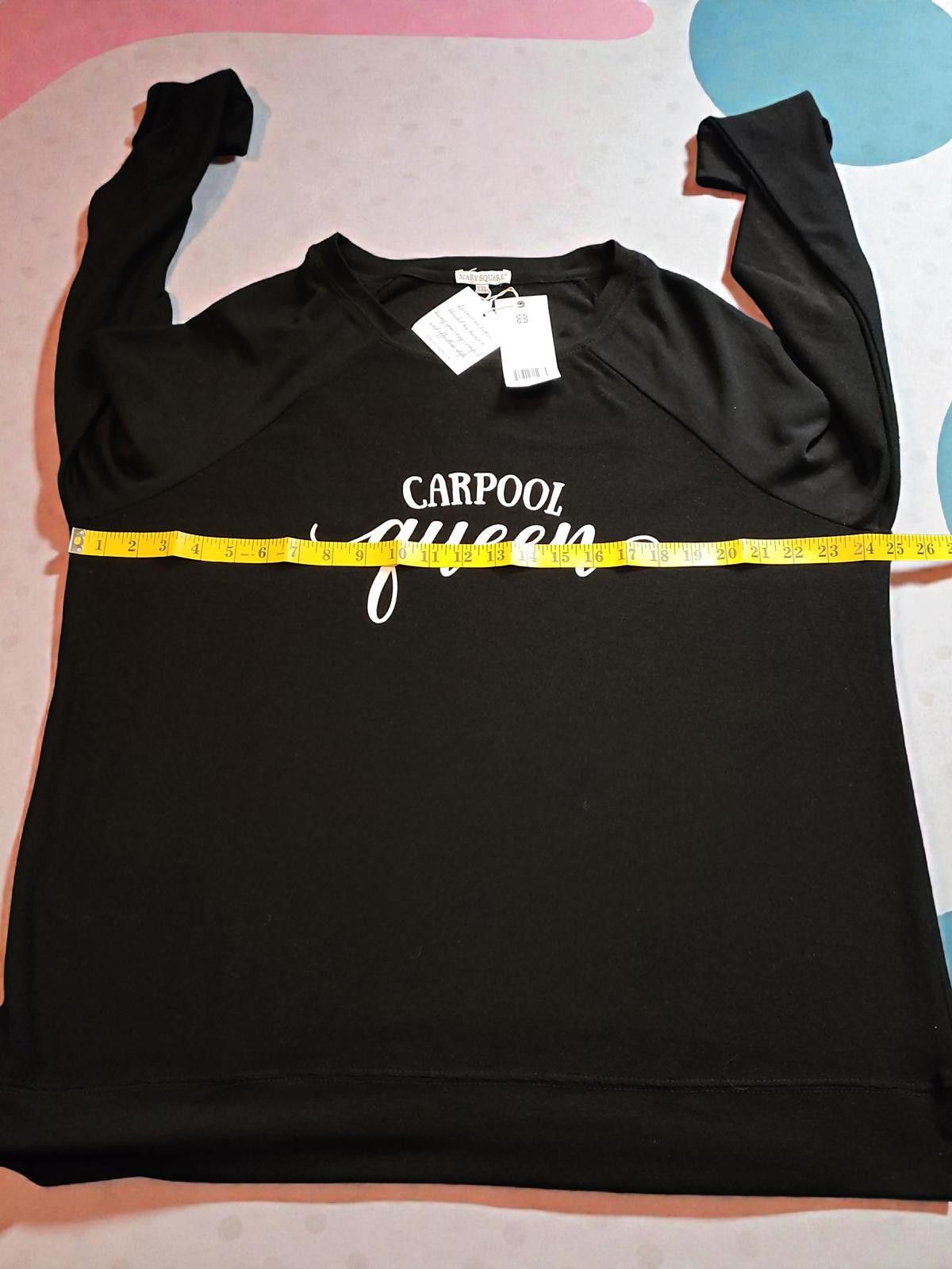 Other Mary Square Carpool Queen Sweatshirt Size 2XL Black Size XS / US 0-2 / IT 36-38 - 5 Thumbnail