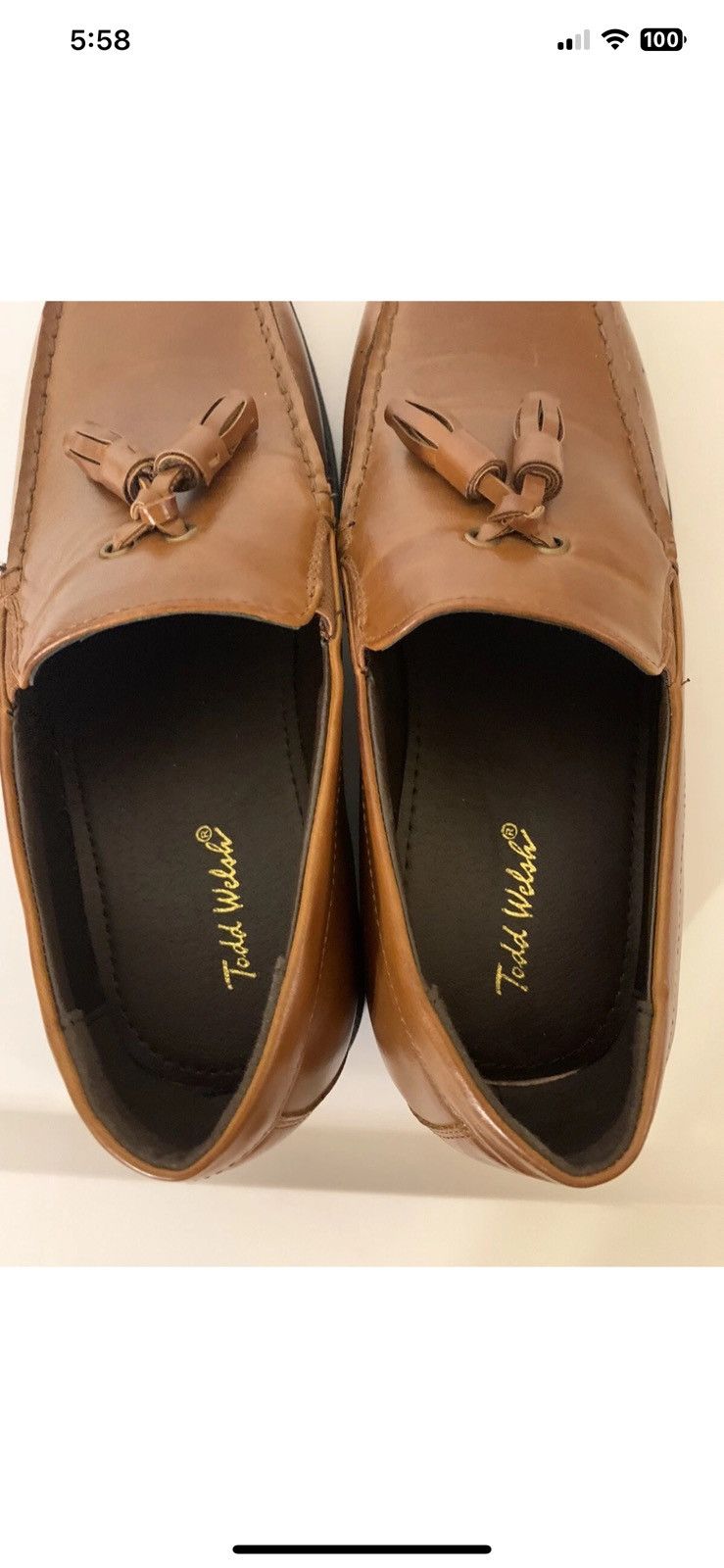 Other Todd Welsh mens sz 5 brown loafer shoes Size US 5 / EU 37 - 5 Thumbnail