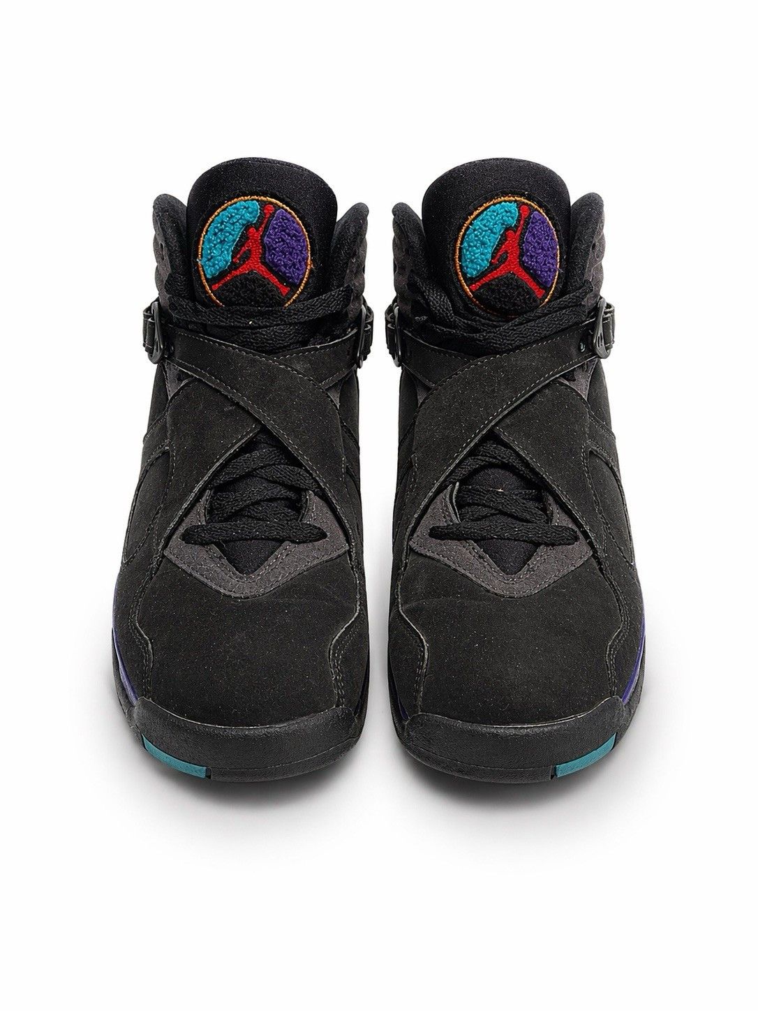 Jordan Brand Air Jordan 8 Aqua 2015 Black Purple SZ 9 Size US 9 / EU 42 - 4 Thumbnail