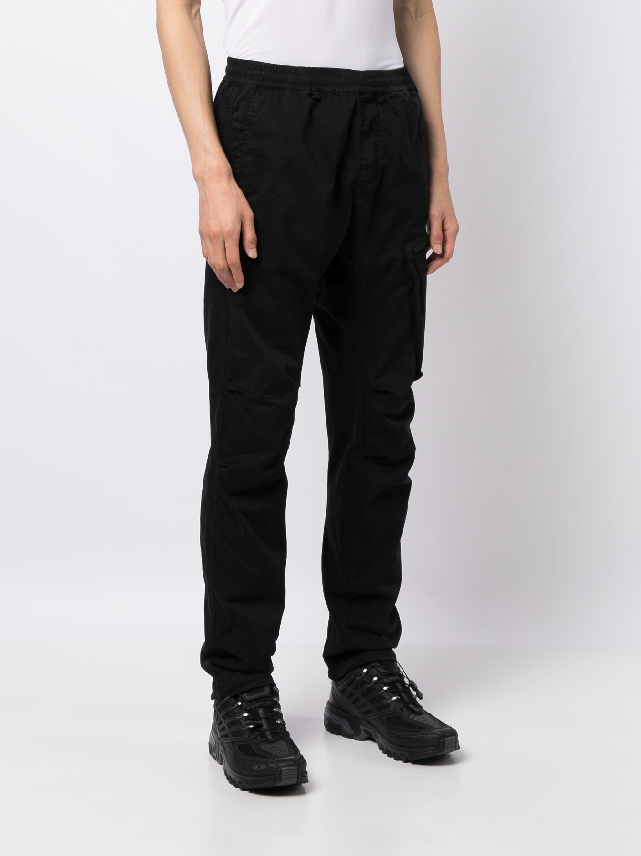 C.P. Company o1y1224 Logo Cargo Pant in Black Size US 38 / EU 54 - 3 Thumbnail