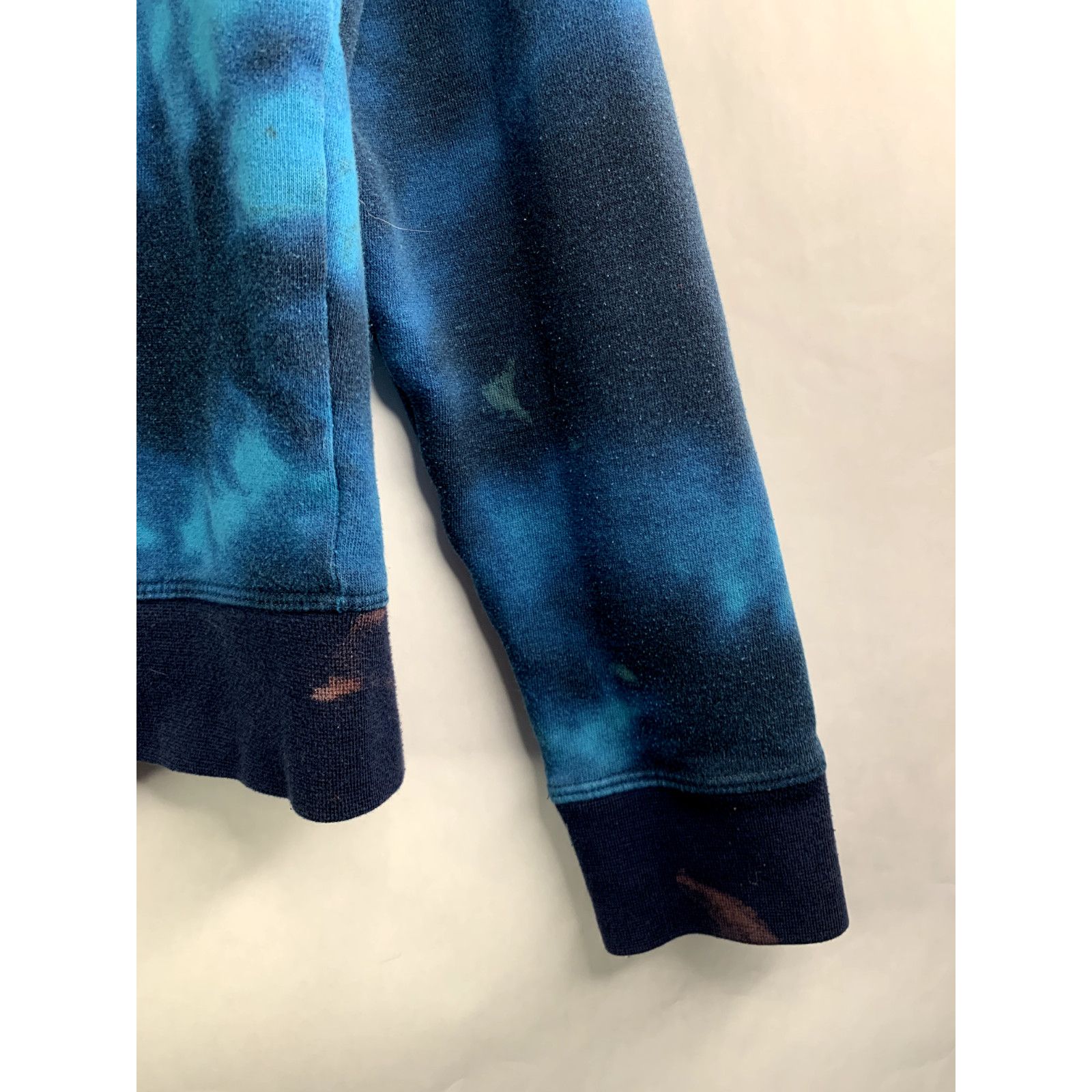 Champion Champion Tie Dye Blue Hoodie Small Blue Long Sleeve Pullover Size US S / EU 44-46 / 1 - 9 Thumbnail