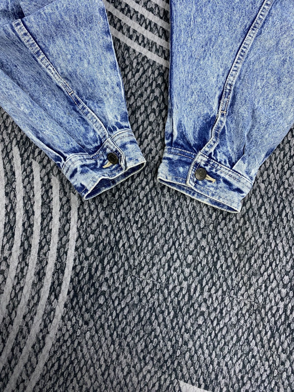 Japanese Brand Vintage Bell Scott Blue Washed Baggy Trucker Denim Jacket Size M / US 6-8 / IT 42-44 - 10 Thumbnail