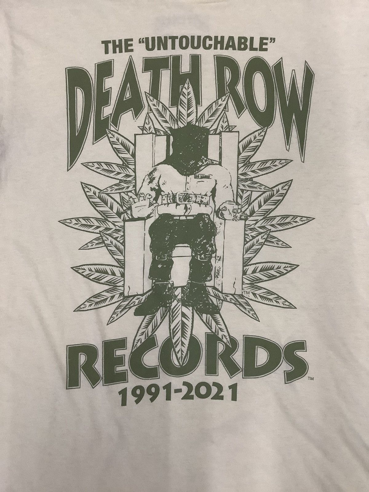 Death Row Records × Rap Tees DEATH ROW RECORD TEE Size US M / EU 48-50 / 2 - 2 Thumbnail