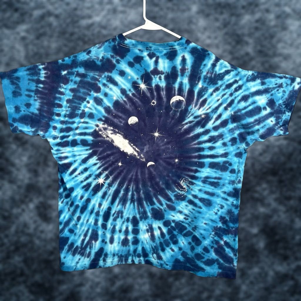 Fruit Of The Loom VINTAGE Grateful Dead Space Your Face Band T Shirt Adult 3XL Blue Mens Shirt (Original) Size US XXL / EU 58 / 5 - 1 Thumbnail