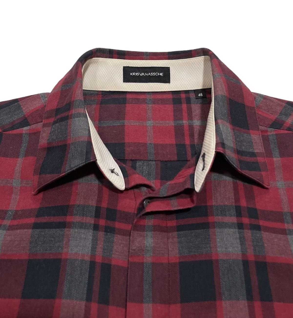 Kris Van Assche Checkered Shirt Size US S / EU 44-46 / 1 - 3 Thumbnail